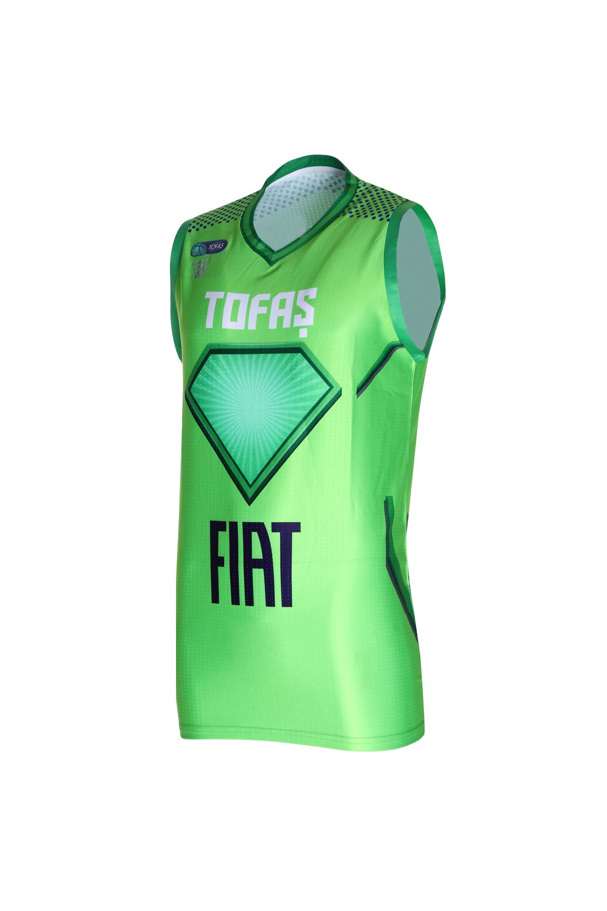 Sportive Tofaş 2023-24 Yeşil Basketbol Forması TKT500131-YSL