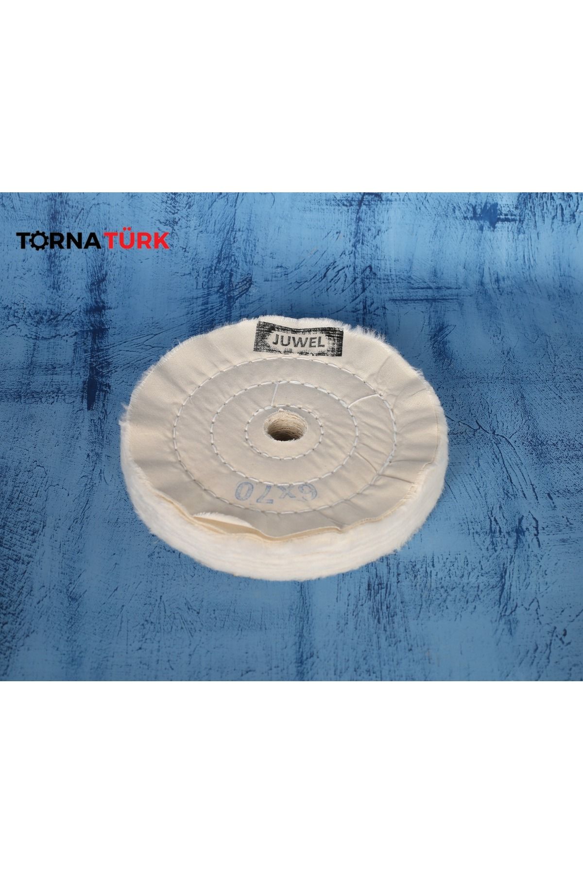Torna Türk 6 x 70 x delik 20 - 22 mm delik polisaj keçesi ( 150 mm ) extra shine - Tornatürk