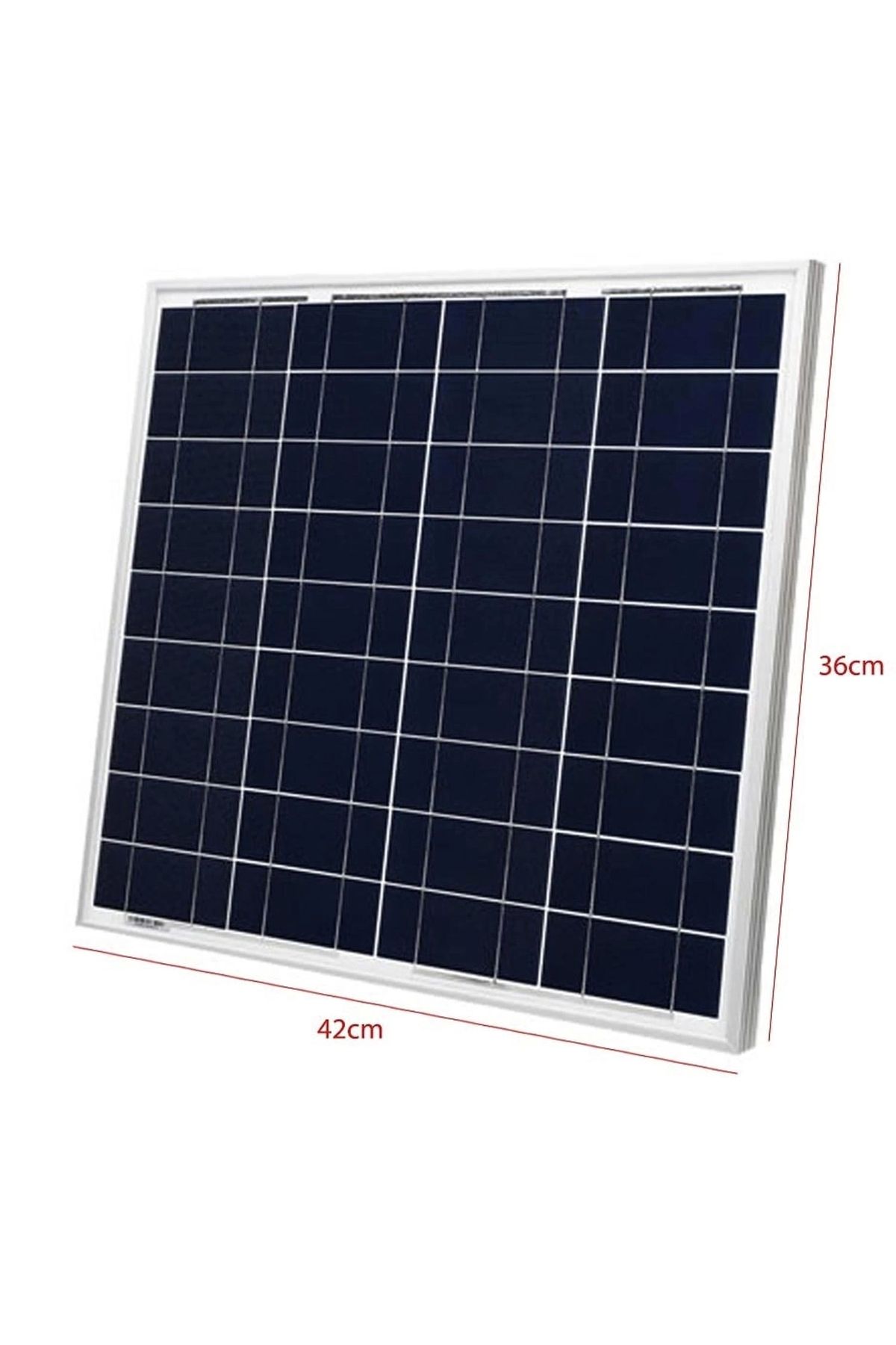 Lexron Solar Panel Güneş Enerji 22w Polikristal (42X36CM) Lxr-022p
