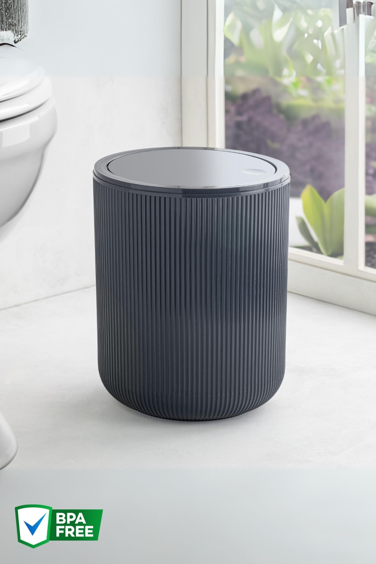 Nandy Home 4,5 Lt Yuvarlak Çöp Kovası, Banyo, Mutfak Çöp Kutusu