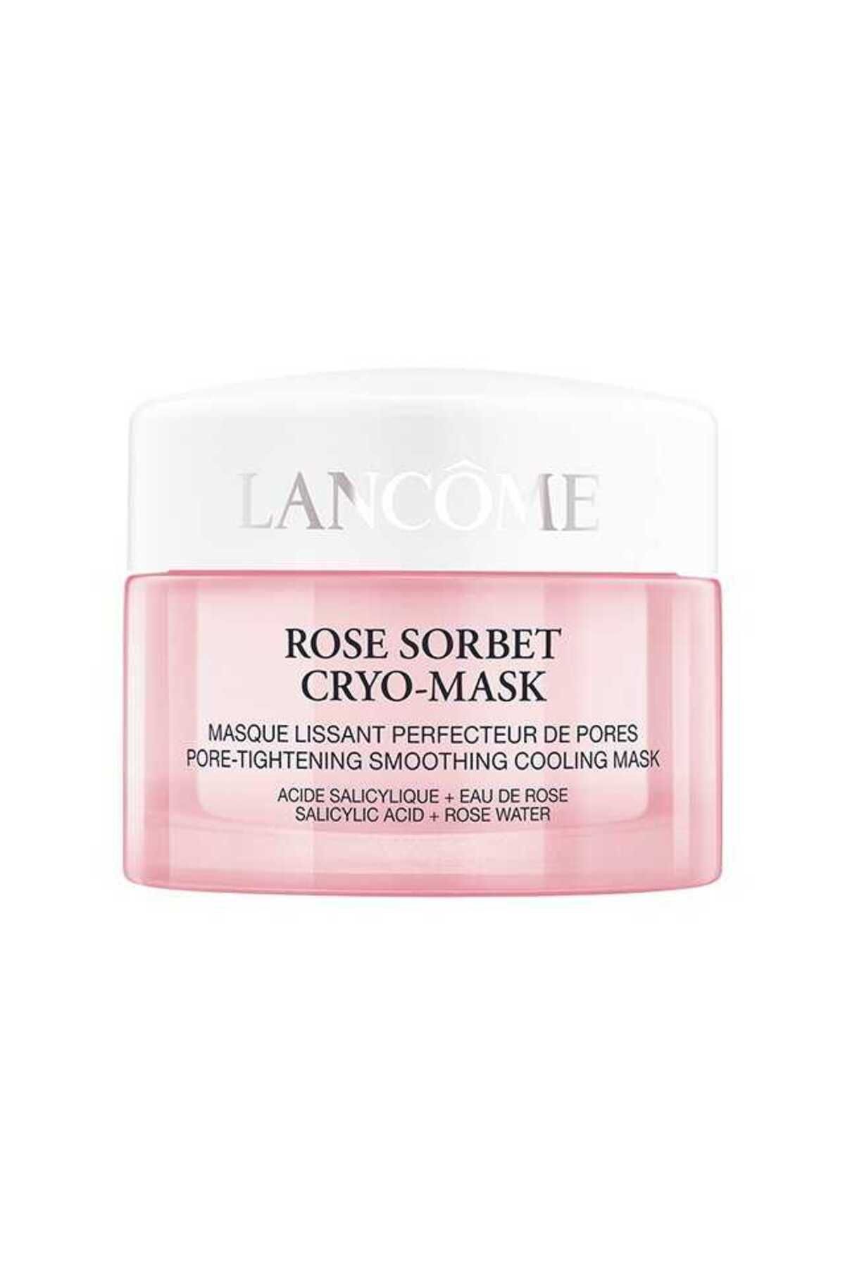 Lancome Rose Sorbet Cryo Smoothing Cooling Mask- Gözenek Karşıtı Maske 50 ml