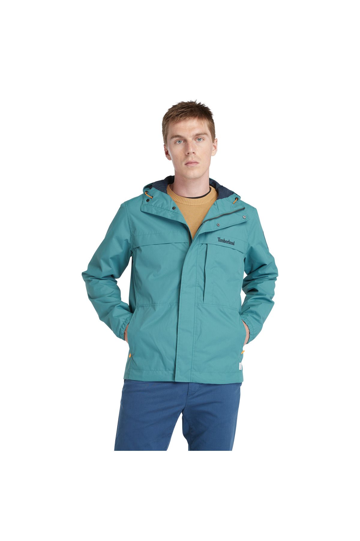 Timberland Waterproof Shell Jacket Erkek Yeşil Ceket Tb0a5xrscl61