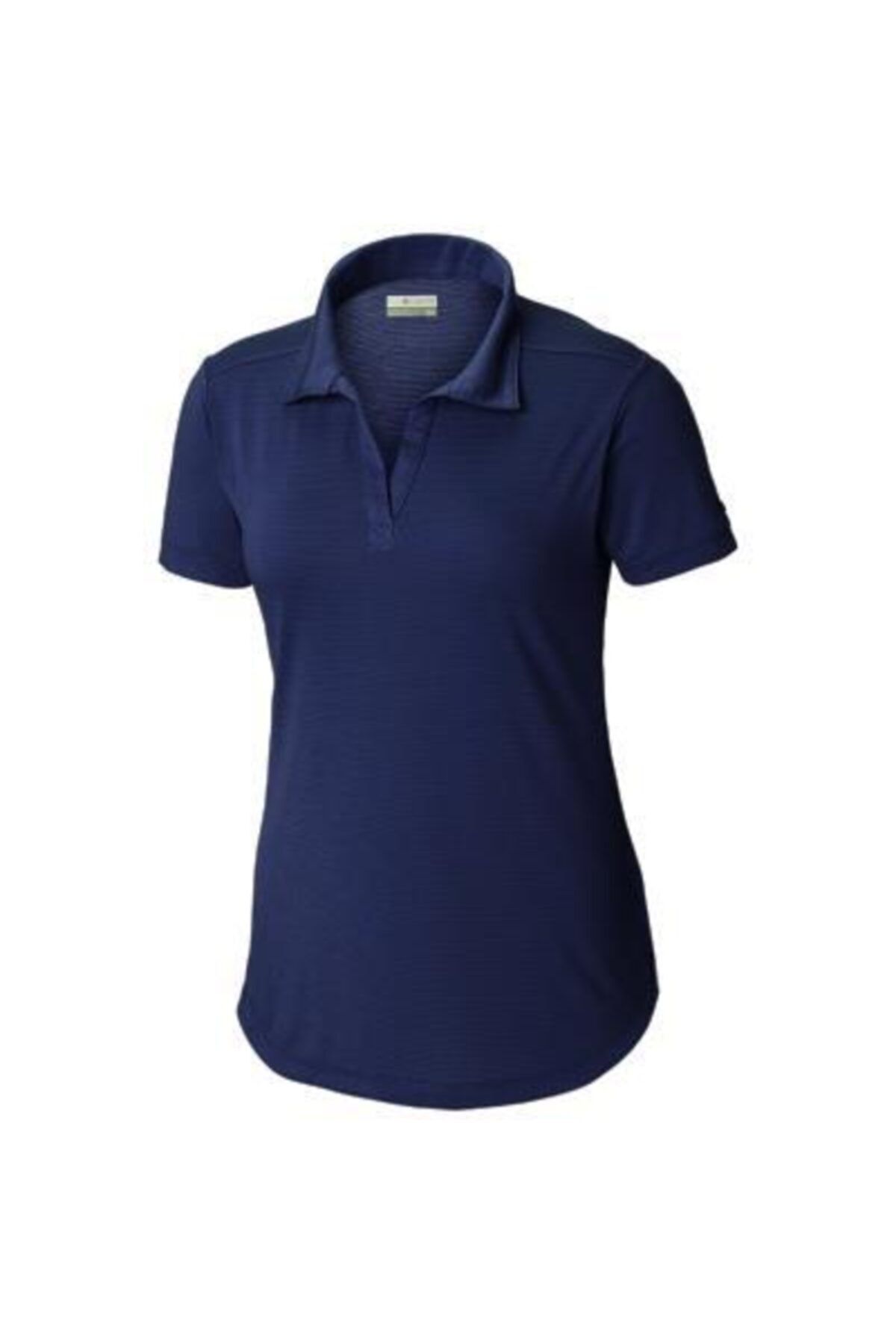 Columbia Kadın T-Shirt Mavi - Anytıme Casual Polo - 1837051466