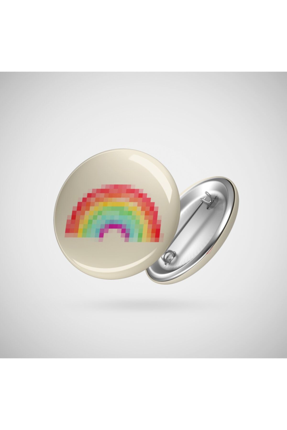 Fizello 8 Bit Rainbow Rozet