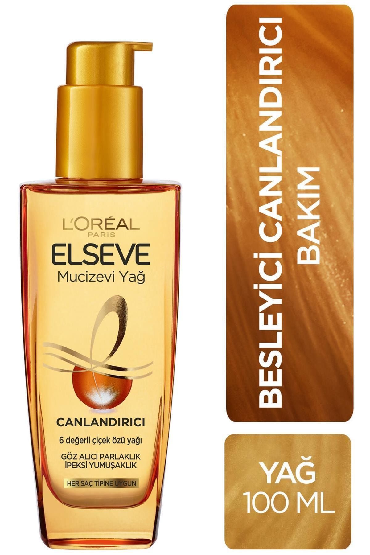 Elseve L'oréal Paris Mucizevi Canlandırıcı Bakım Yağı 100 ml