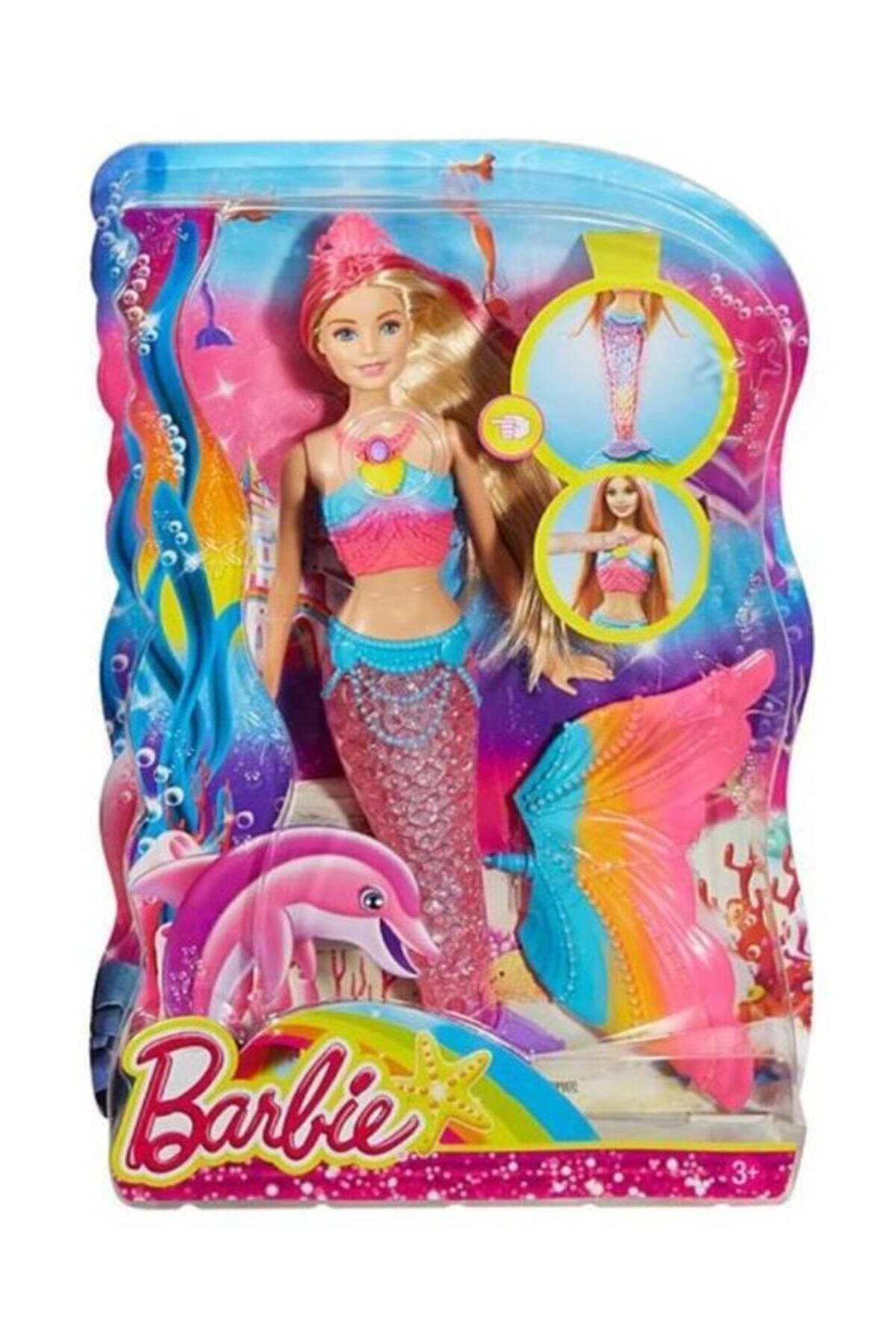 Barbie Işıltılı Gökkuşağı Denizkızı Oyuncak Bebek