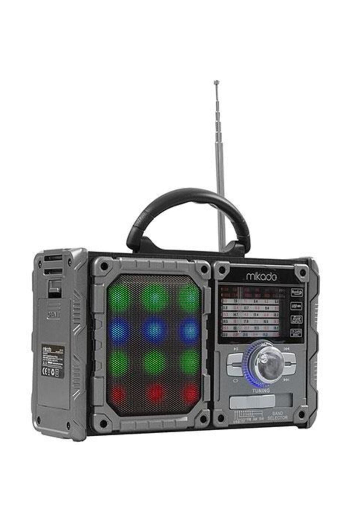 Mikado Mdr-9bt Serenad-k Siyah-kırmızı Usb-tf Destekli Bluetooth Speaker
