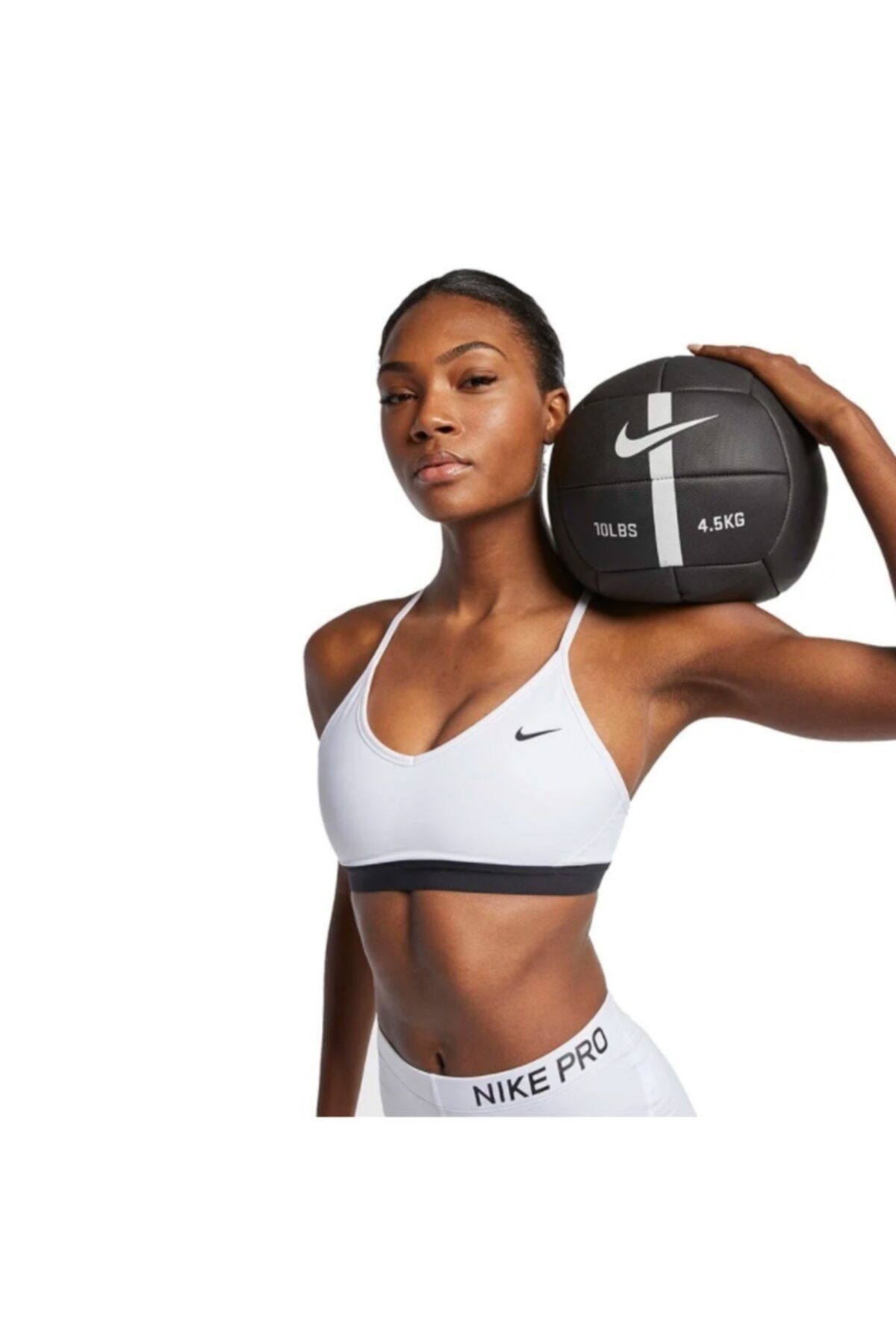 Nike Kadın Beyaz Nıke Indy Bra Nfs Spor Büstiyer