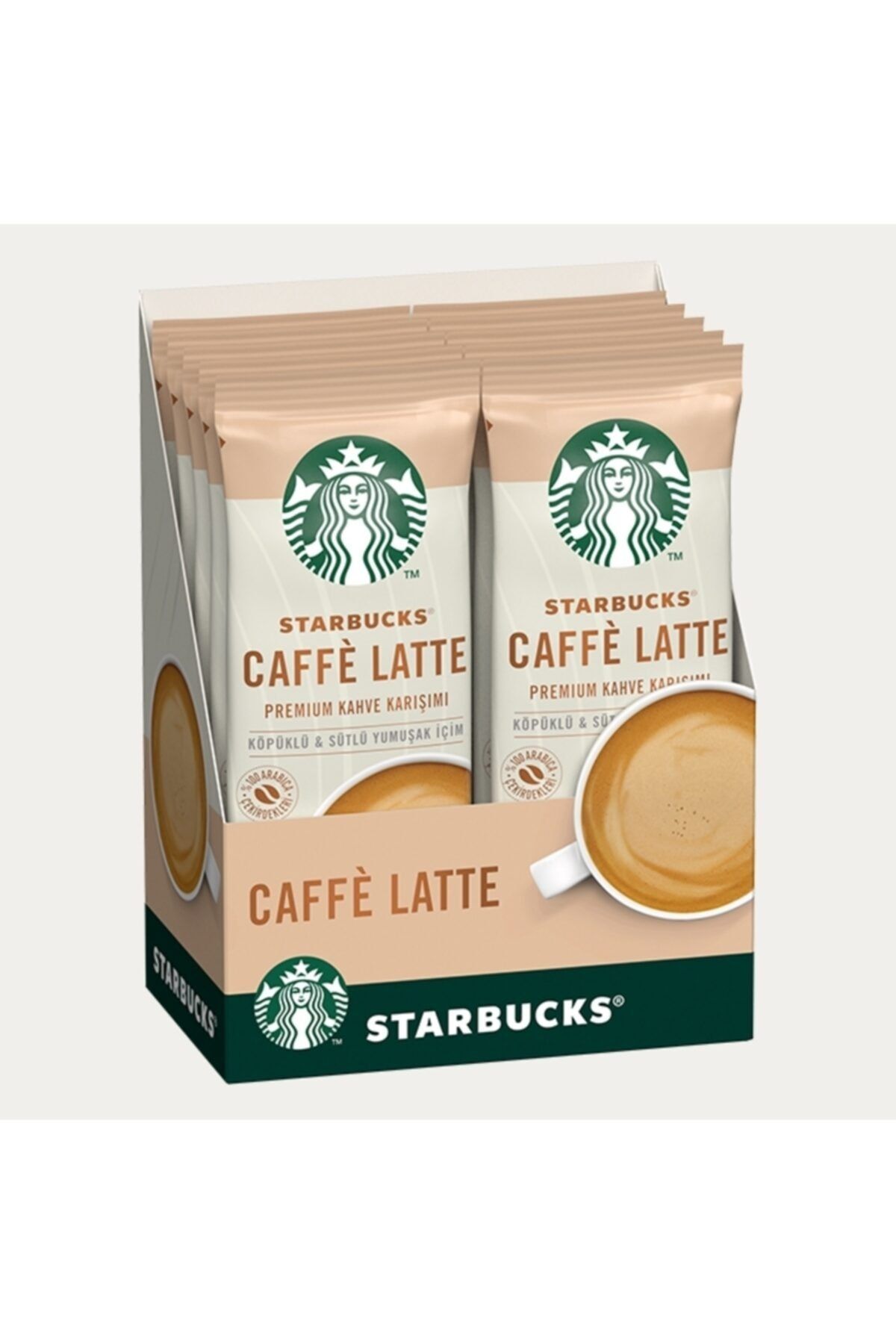 Starbucks Caffe Latte Sınırlı Üretim Premium Kahve Karışımı Seti 10'lu