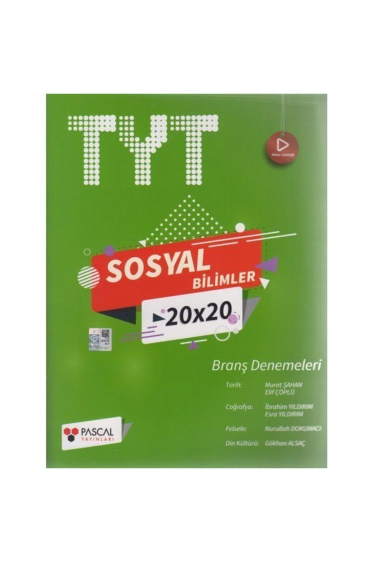 Pascal Yayınları Pascal Tyt Sosyal Bilimler Branş Denemesi