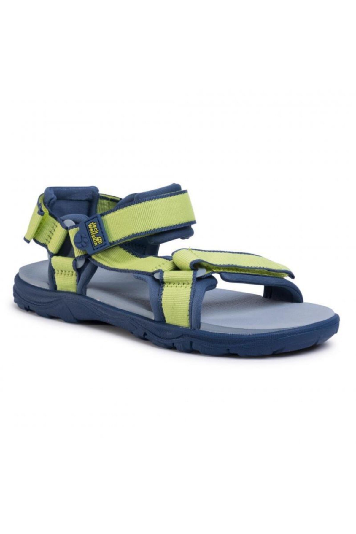 Jack Wolfskin 4040061 Seven Seas 3 K Lime/blue Kadın Sandalet