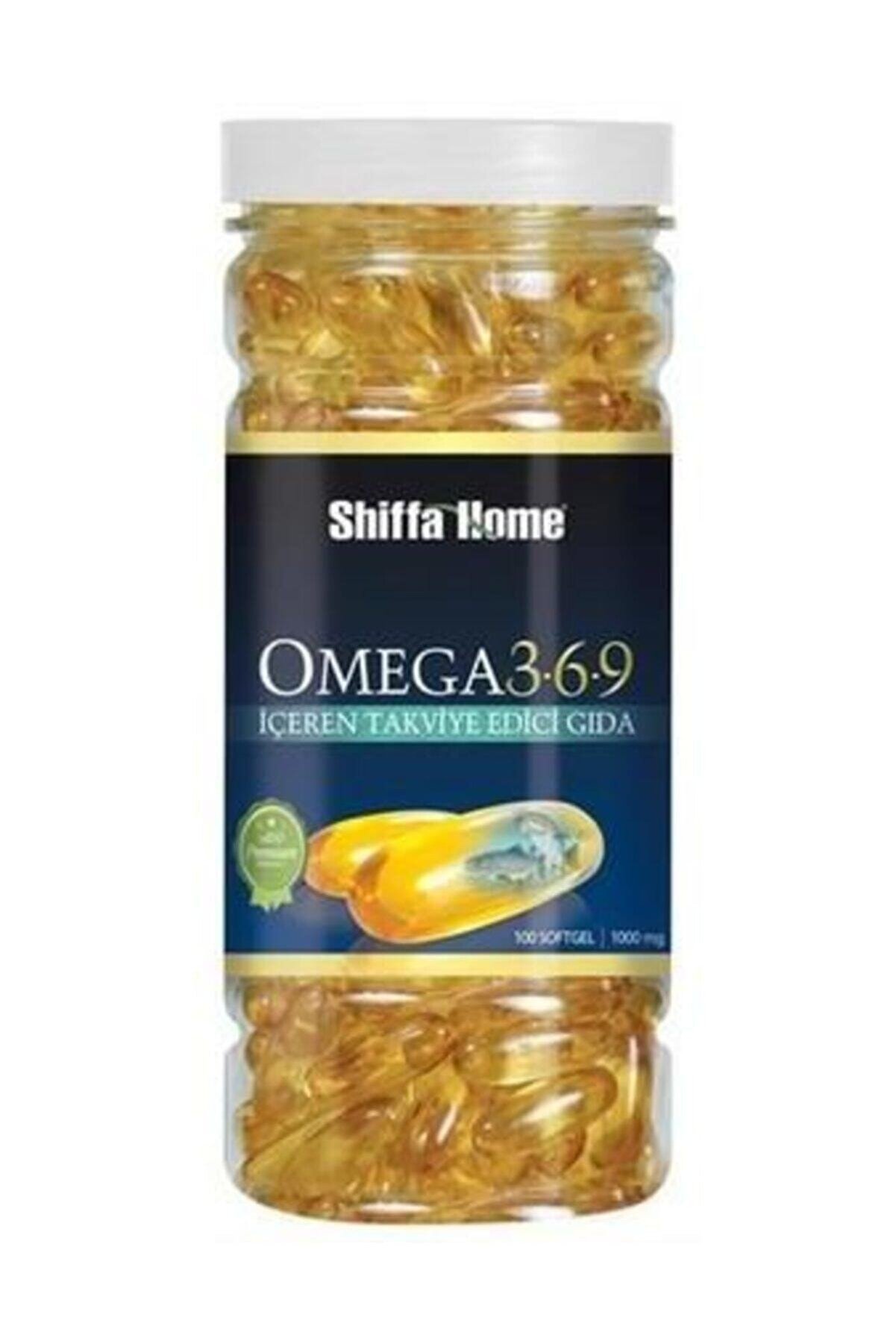 Shiffa Home Aksu Vital  Omega 3 6 9 Balık Yağı 1000 Mg 100 Softjel Kapsül