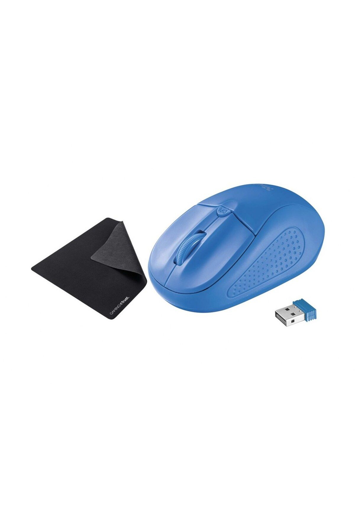 Trust Primo 20786 Kablosuz Mavi Mouse + Mouse Pad