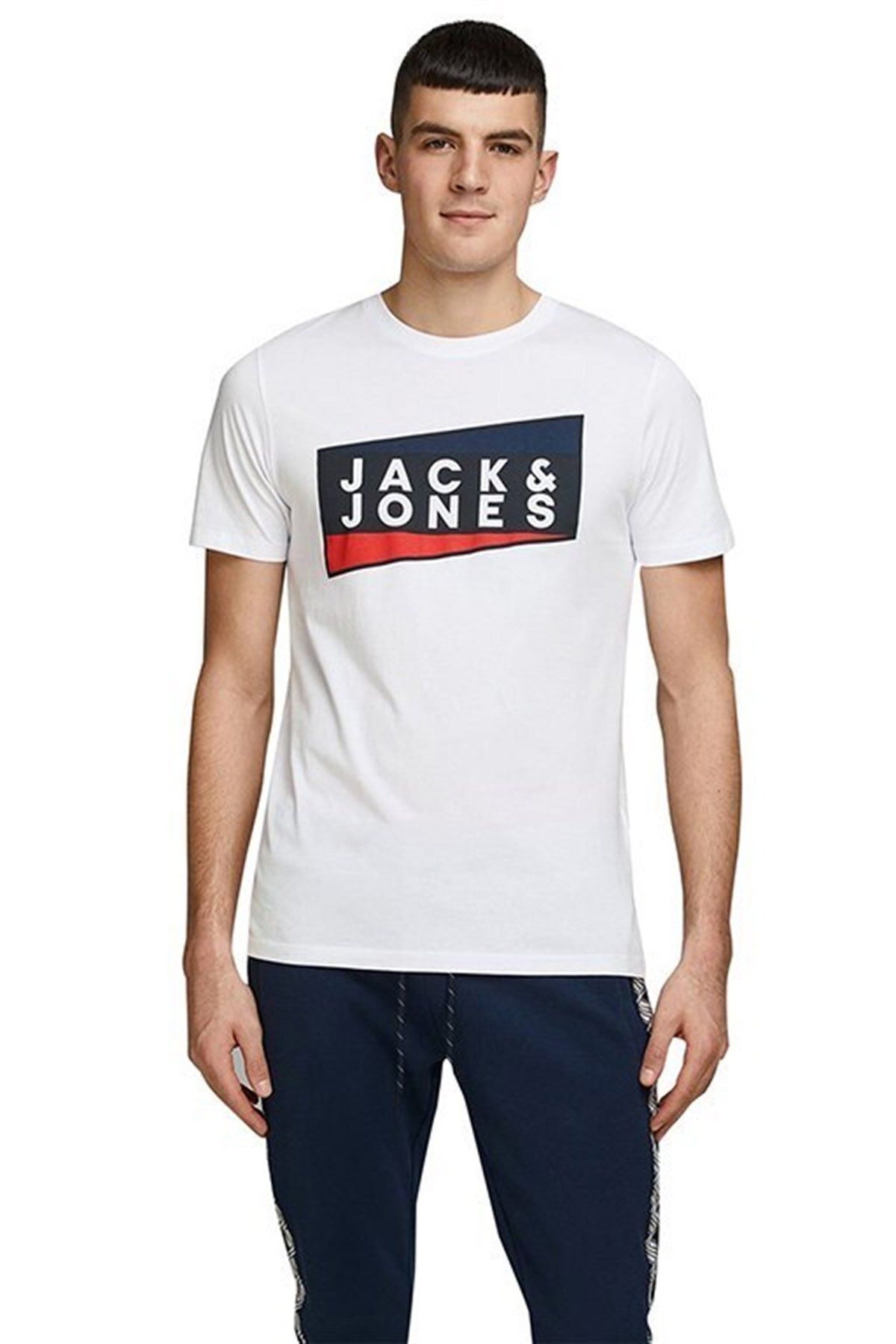 Jack & Jones Jack&jones Jcoshaun Erkek Tişört - 12172246