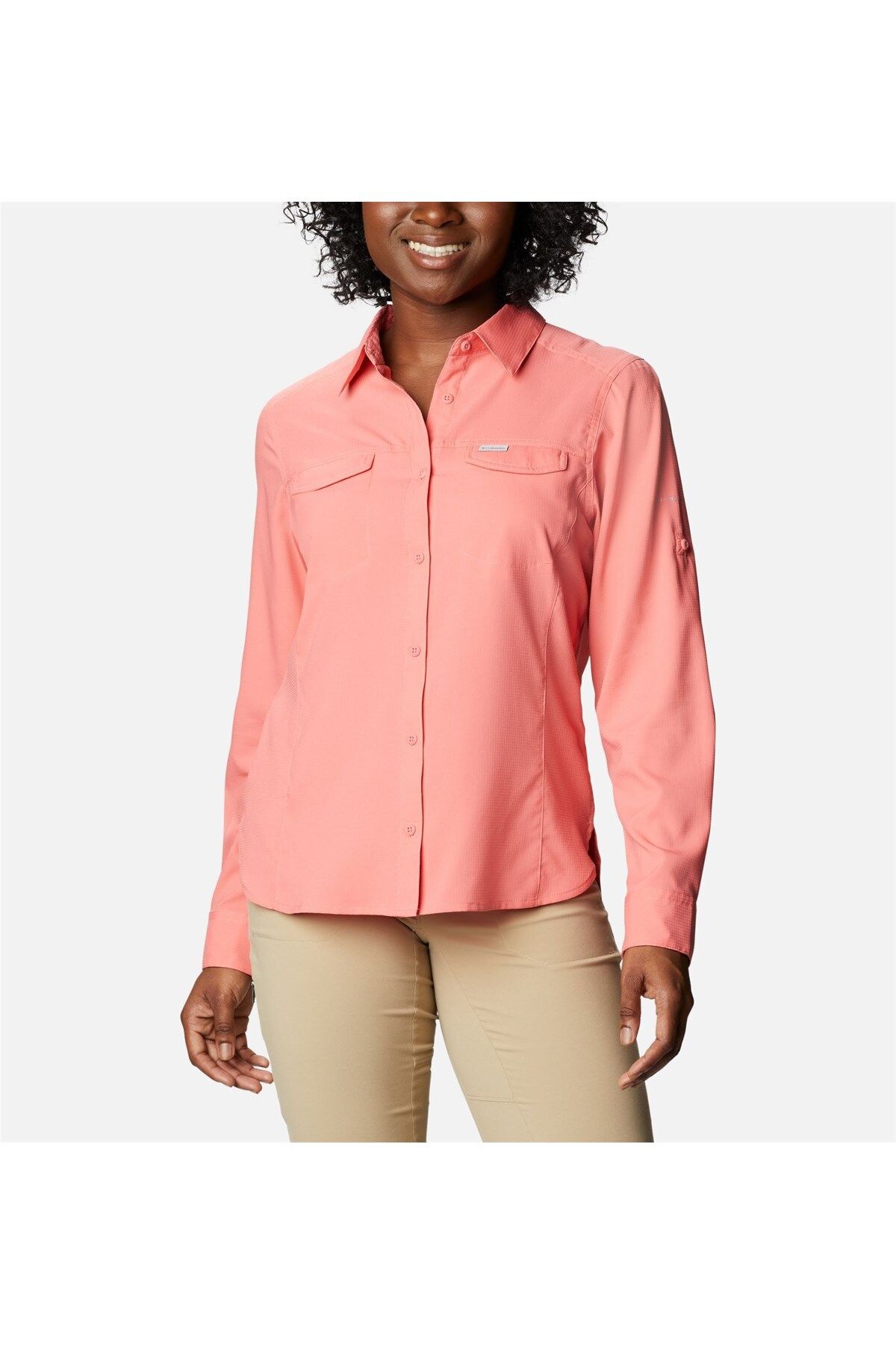 Columbia Silver Ridge Lite Long Sleeve Shirt Kadın Gömlek Xl1279