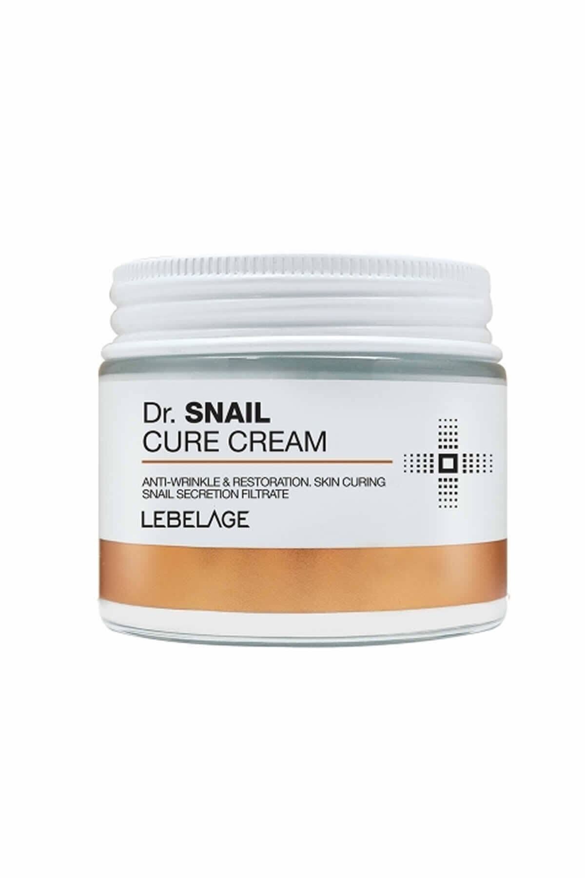 LEBELAGE Yaşlanma Ve Kırışıklık Karşıtı, Yenileyici Salyangoz Müsin Özlü Dr Snail Cure Cream