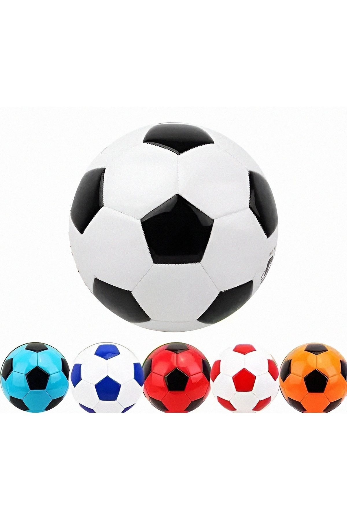 YILDIZ Hentbol Topu-mini Futbol Topu Dekoratif Renkli Dikişli Deri Evcil Hayvan Oyun Topu Sarı Kırmızı