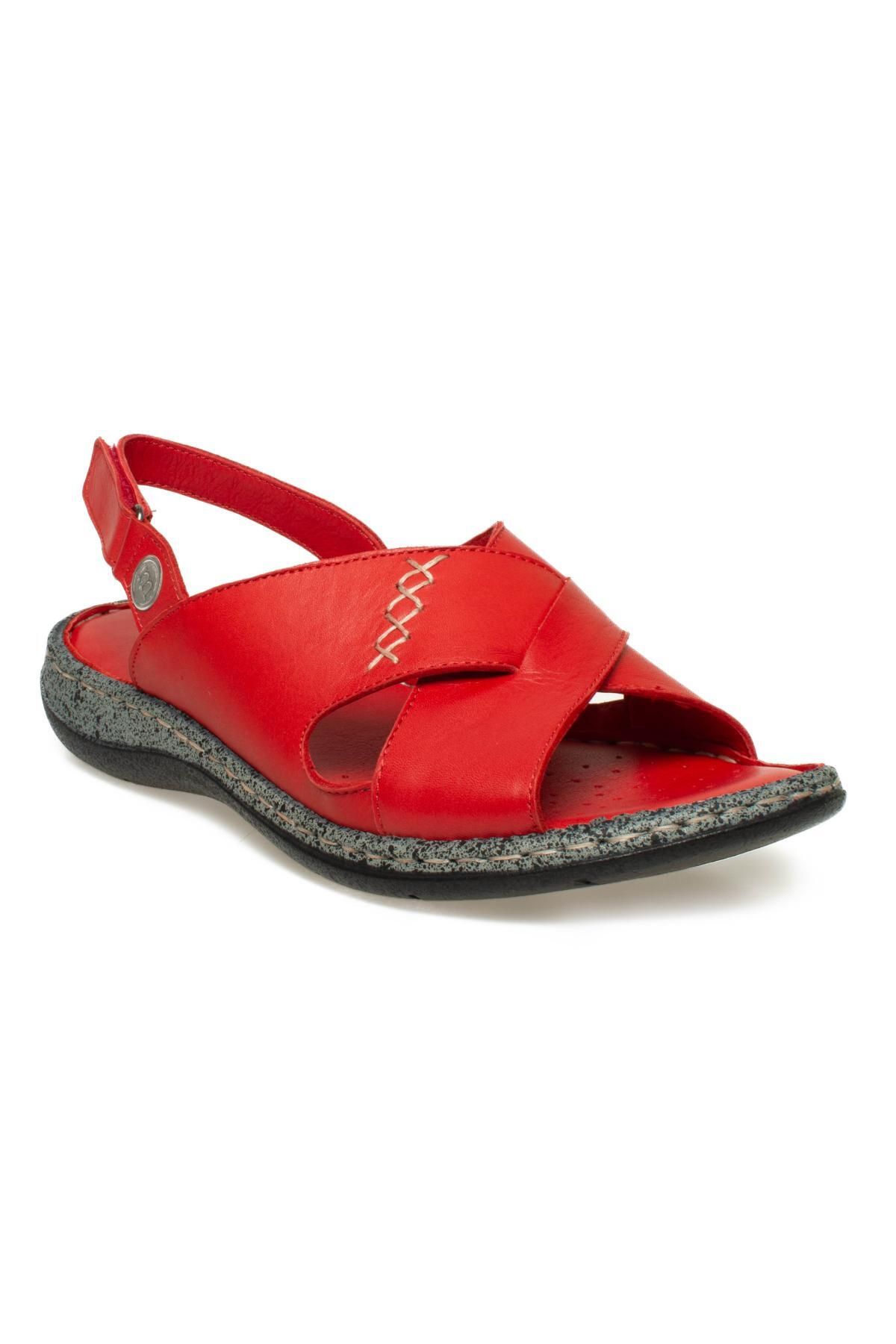 Mammamia D24Ys-1000Z Kırmızı Kadın Sandalet