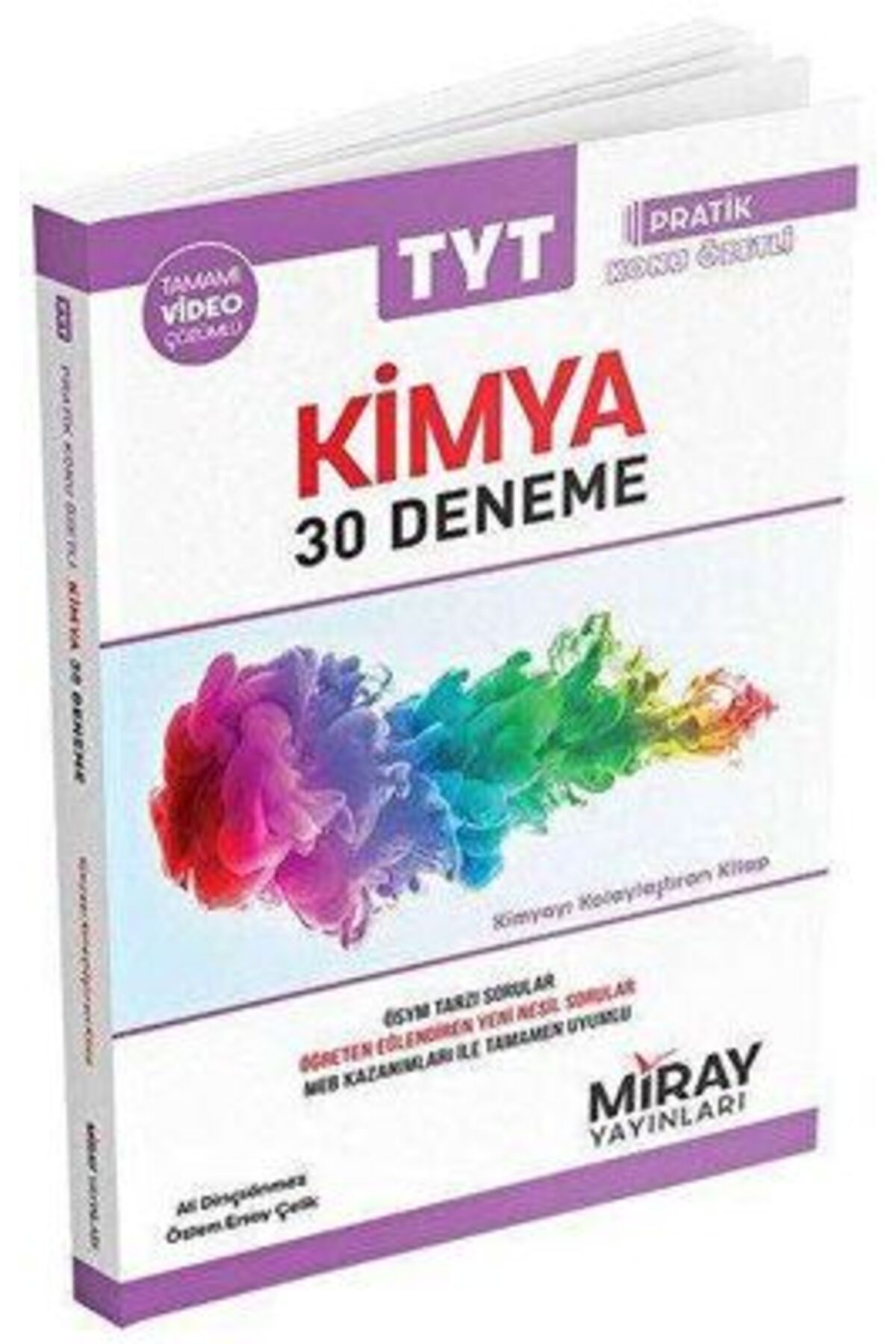 Miray Yayınları Tyt Kimya 30 Deneme Pratik Konu Özetiyle Birlikte Tamamı Video Çözümlü