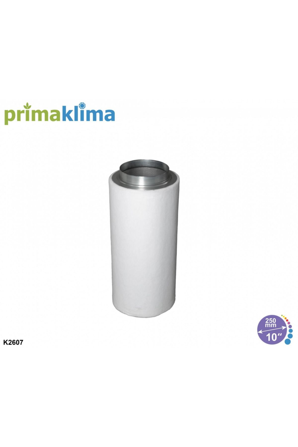 Prima Klima K2607-250 Karbon Filtre (2200 M3/h Max, 250mm Çap)