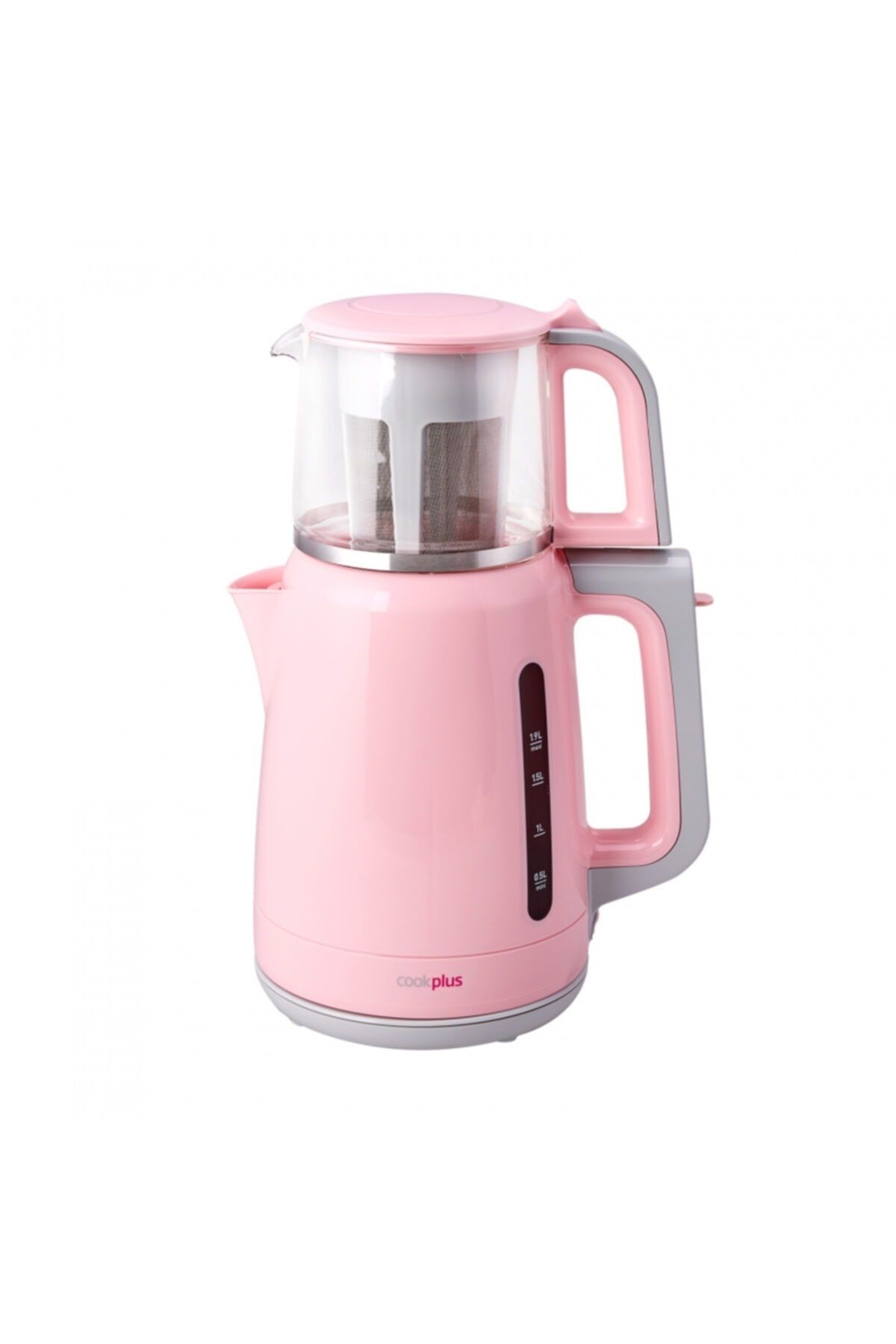 Cookplus Yeni 1501 Enerji Tasarruflu Kettle Çay Makinesi Pink