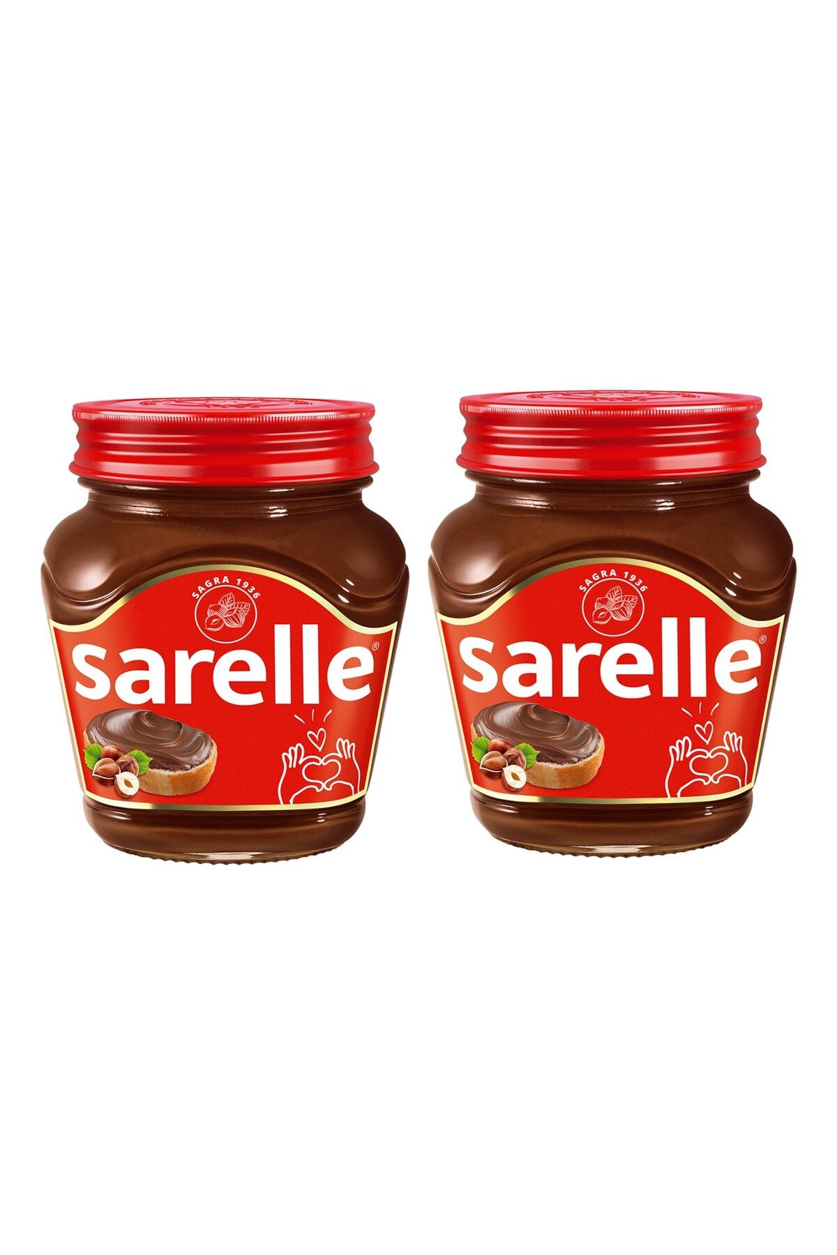 Sarelle Kakaolu Fındık Kreması 700 gr 2 li