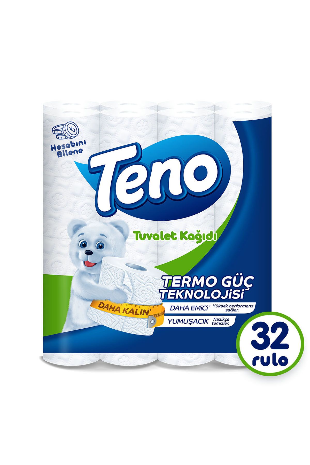 Teno Avantaj Paketi Tuvalet Kağıdı 32 Rulo
