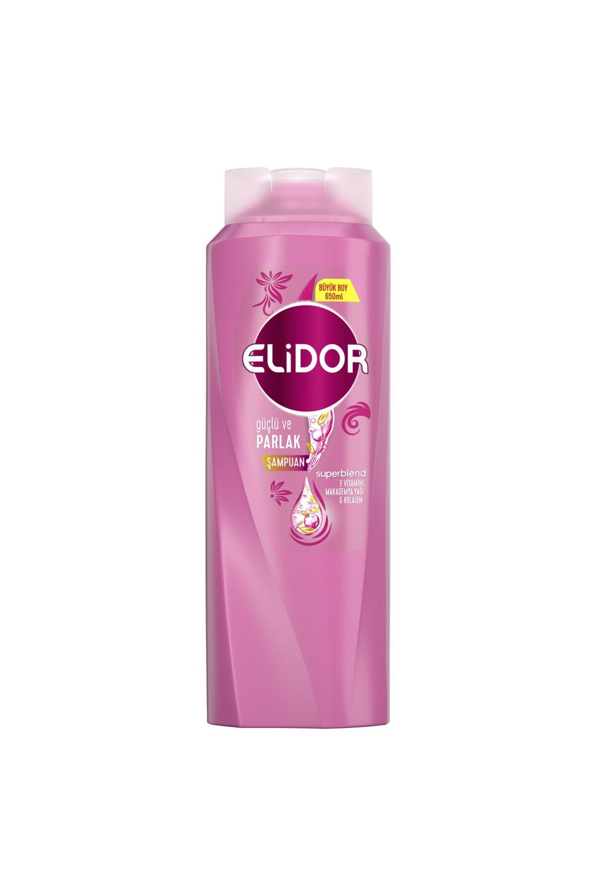 Elidor Saç Bakım Şampuanı Güçlü Ve Parlak Saçlar 650 ml