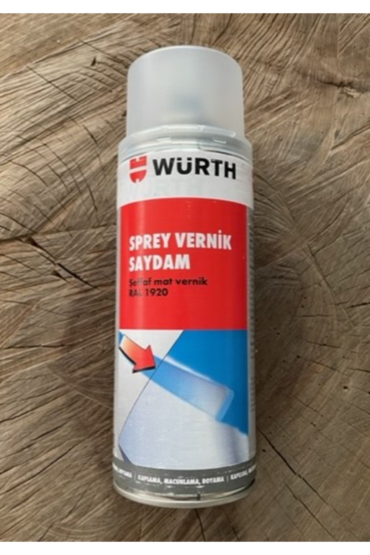 Würth SAYDAM MAT VERNİK SPREY OTO VERNİK FAR JANT KAPORTA VERNİK 400ML