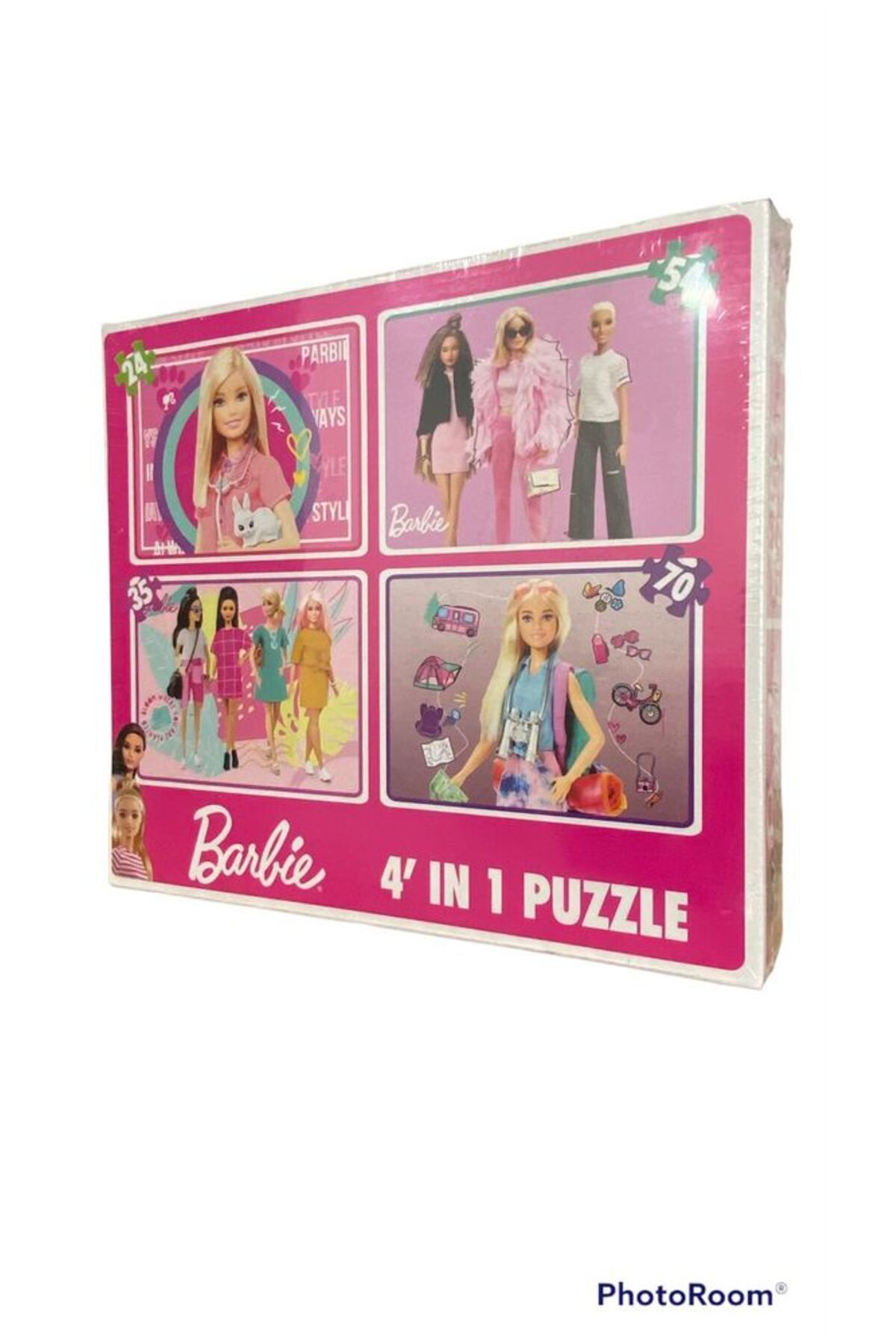 Mattel Brb2441 4' In 1 Puzzle