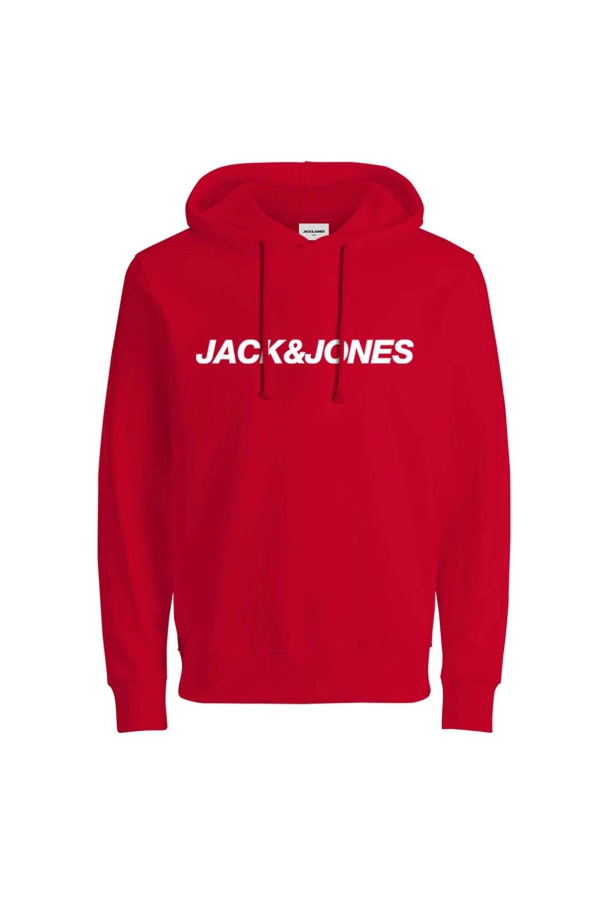 Jack & Jones Erkek Kirmizi Sweatshirt 12191178-kirmizi