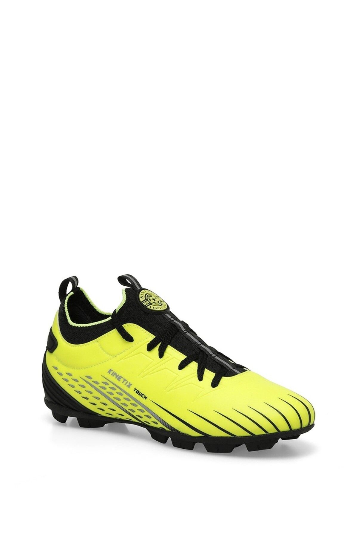 Kinetix Touch Ag 4Fx Neon Sarı Erkek Krampon Futbol Ayakkabısı