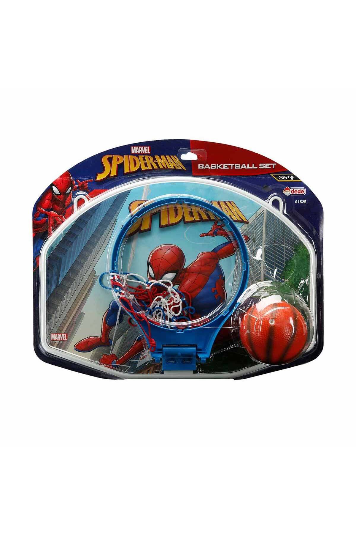 DEDE Spiderman Basket Potası Mavi