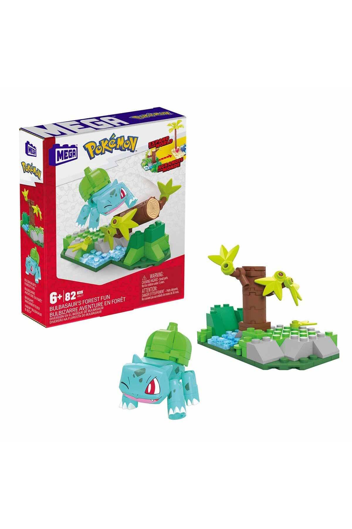 Mega Bloks MEGA Pokemon Adventure Builder Piknik Yapı Seti Bulbasaur'S Forest Fun