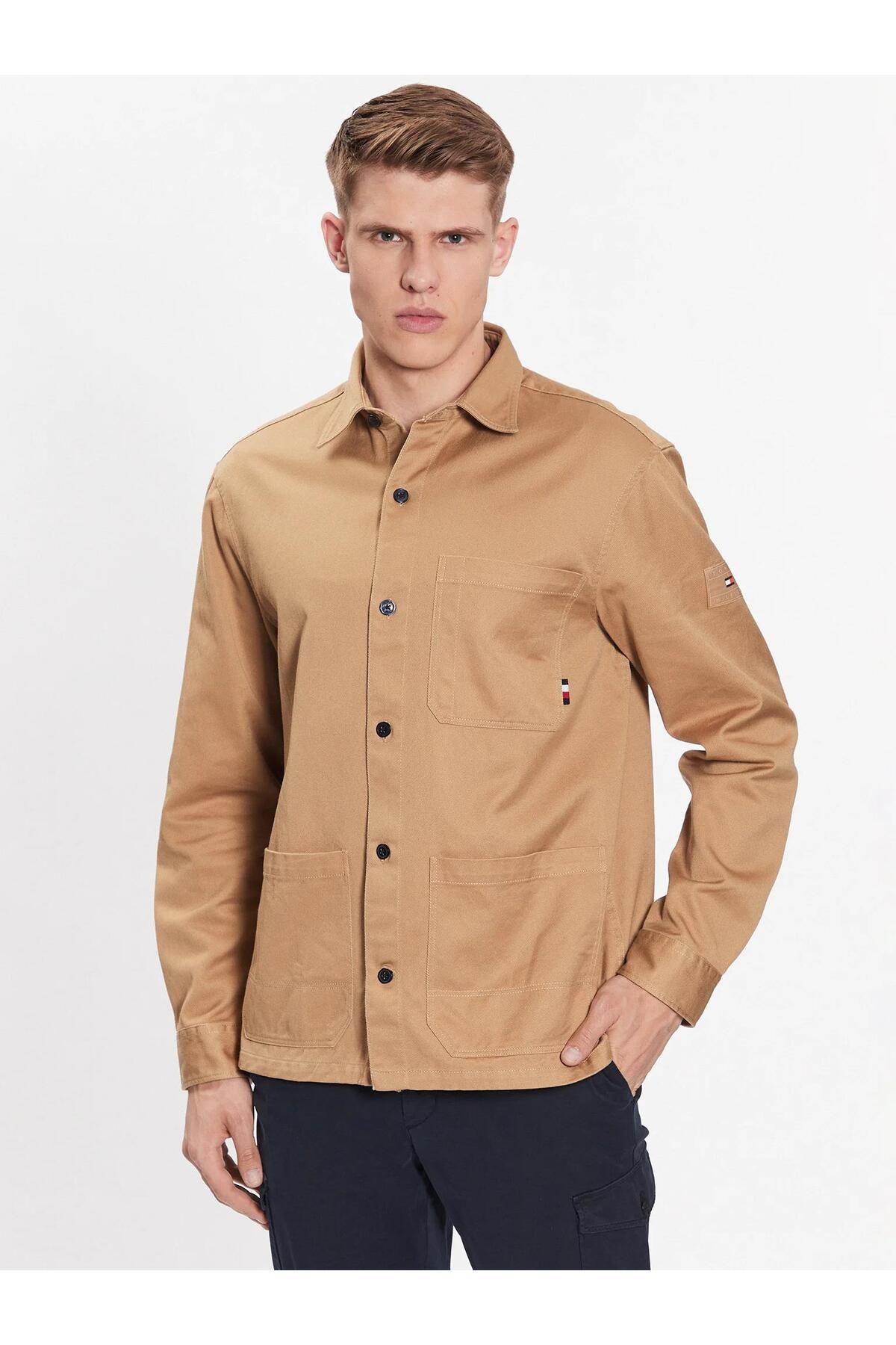 Tommy Hilfiger Heavy Twill Solid Shirt Jacket