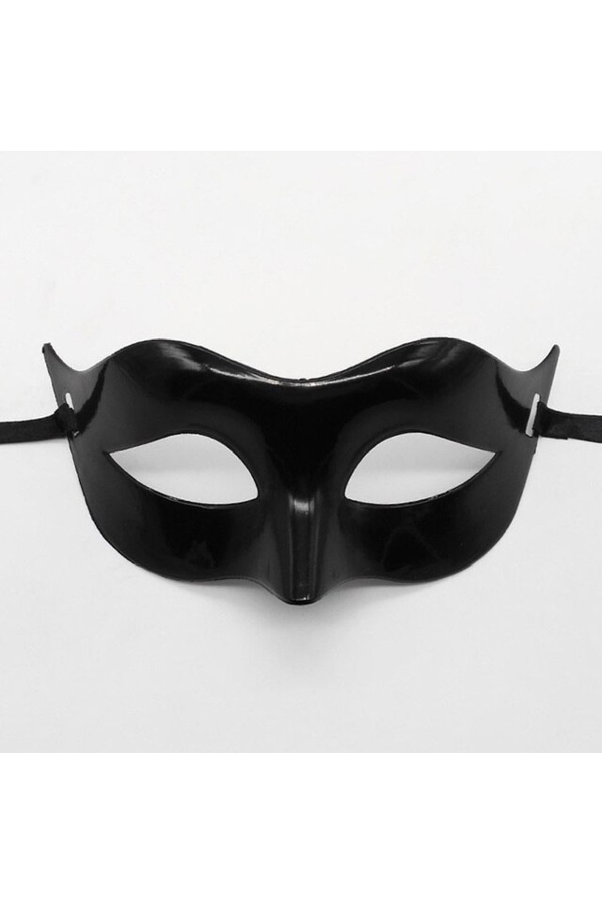 Samur Siyah Renk Masquerade Kostüm Partisi Venedik Balo Maskesi