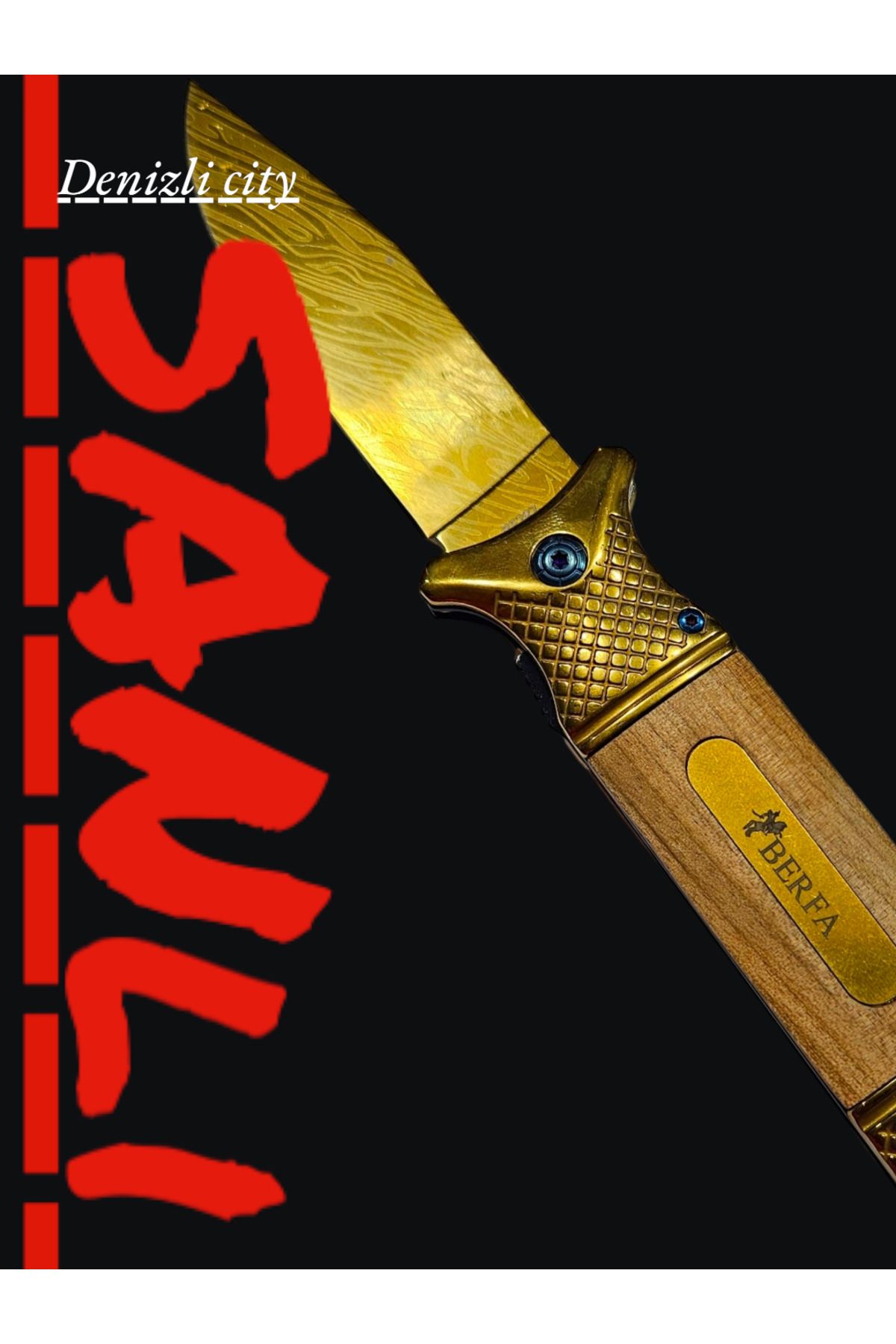 Gölge Av Pet Altın Destansı Görünüm Av - Kamp Bıçağı Çakısı