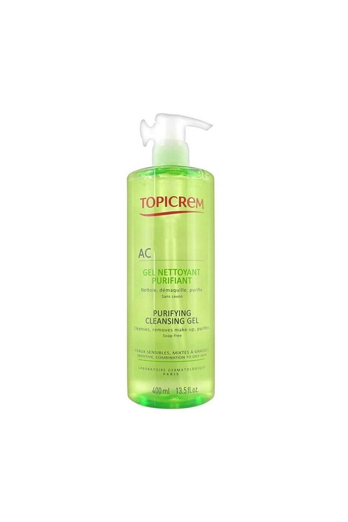 Topicrem Ac Purifying Cleansing Gel 400 ml
