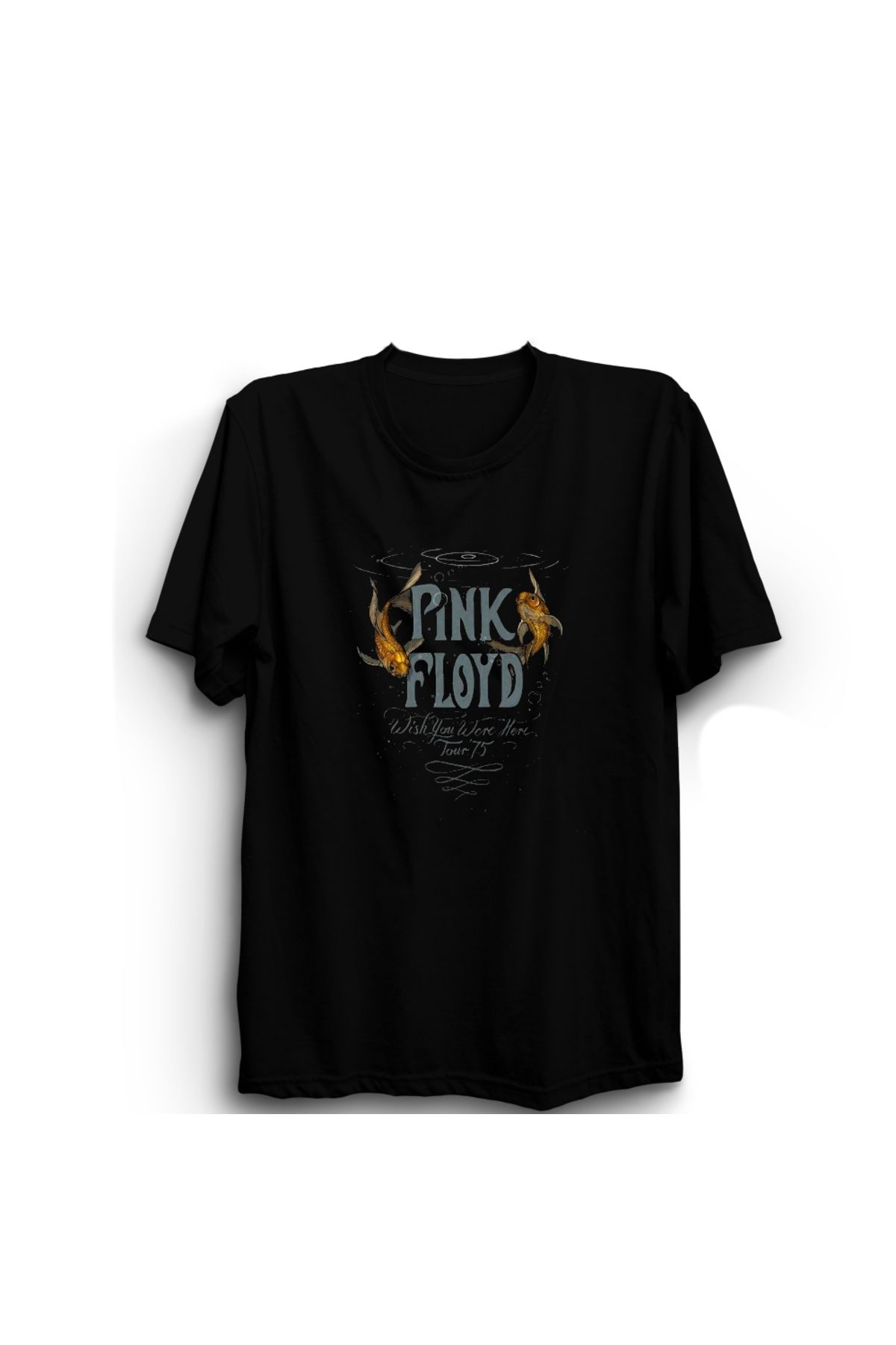The Fame Pink Floyd, Wish You Were Here Tour '75, Rock Metal Müzik Grubu Tişörtü