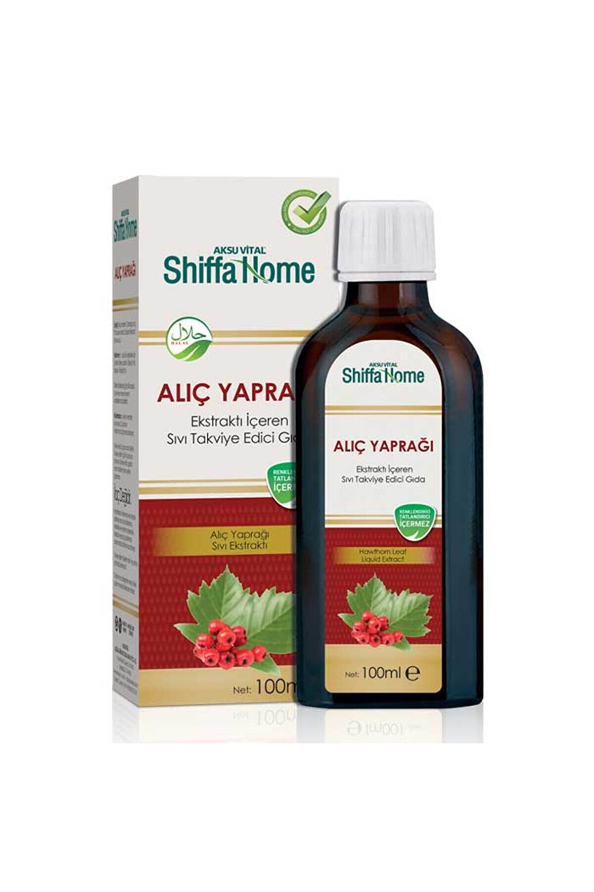 Shiffa Home Alıç Yaprağı Sıvı Ekstarktı 100 ml Hawtorn
