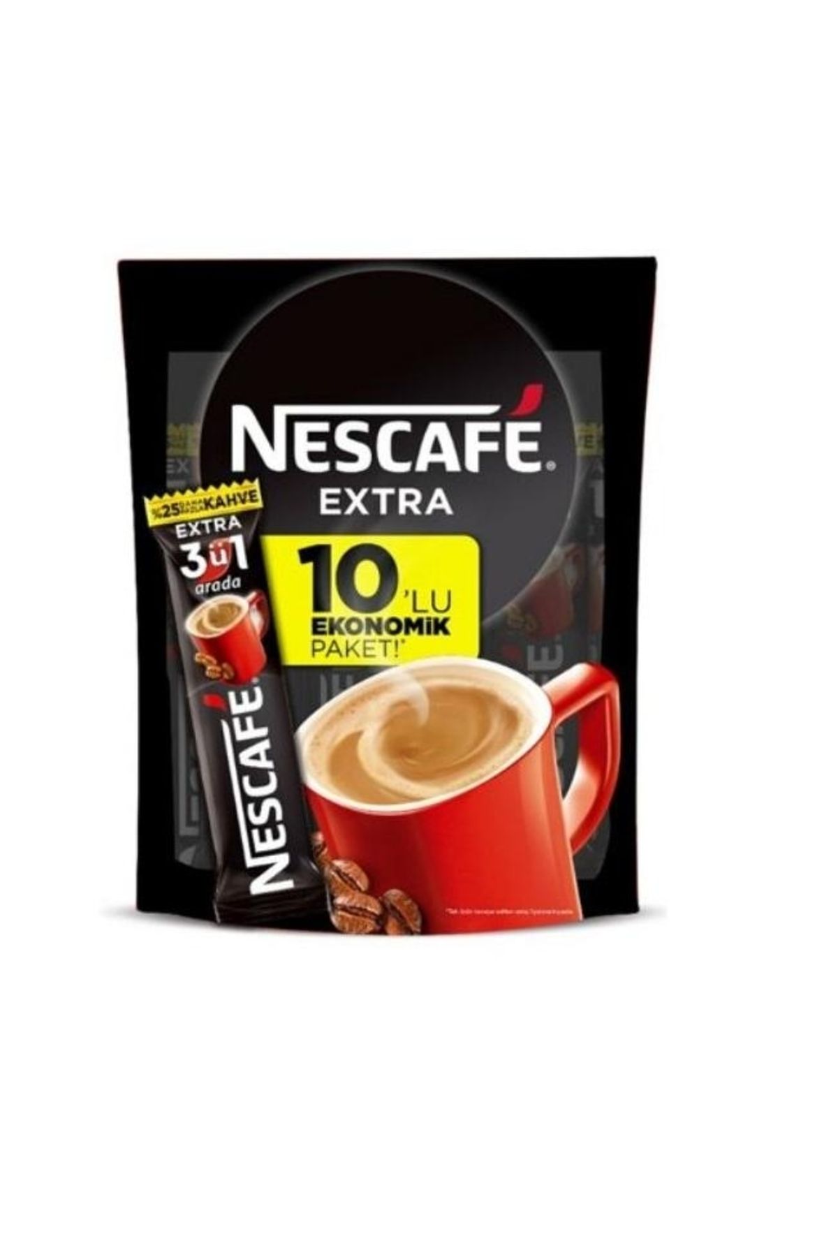 Nescafe Extra 3'ü 1 Arada 17 gr  10'lu Paket