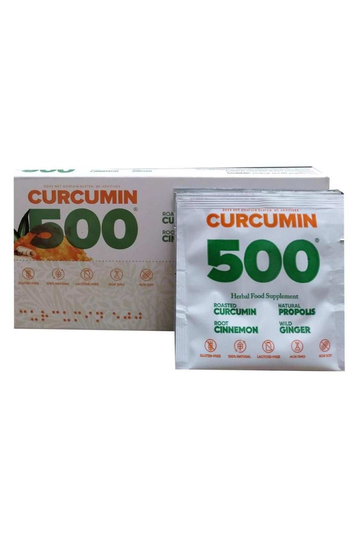 Curcumin 500 500 Herbal Food Altın Yoğurt Kürü 10 Şase X 6 Gr