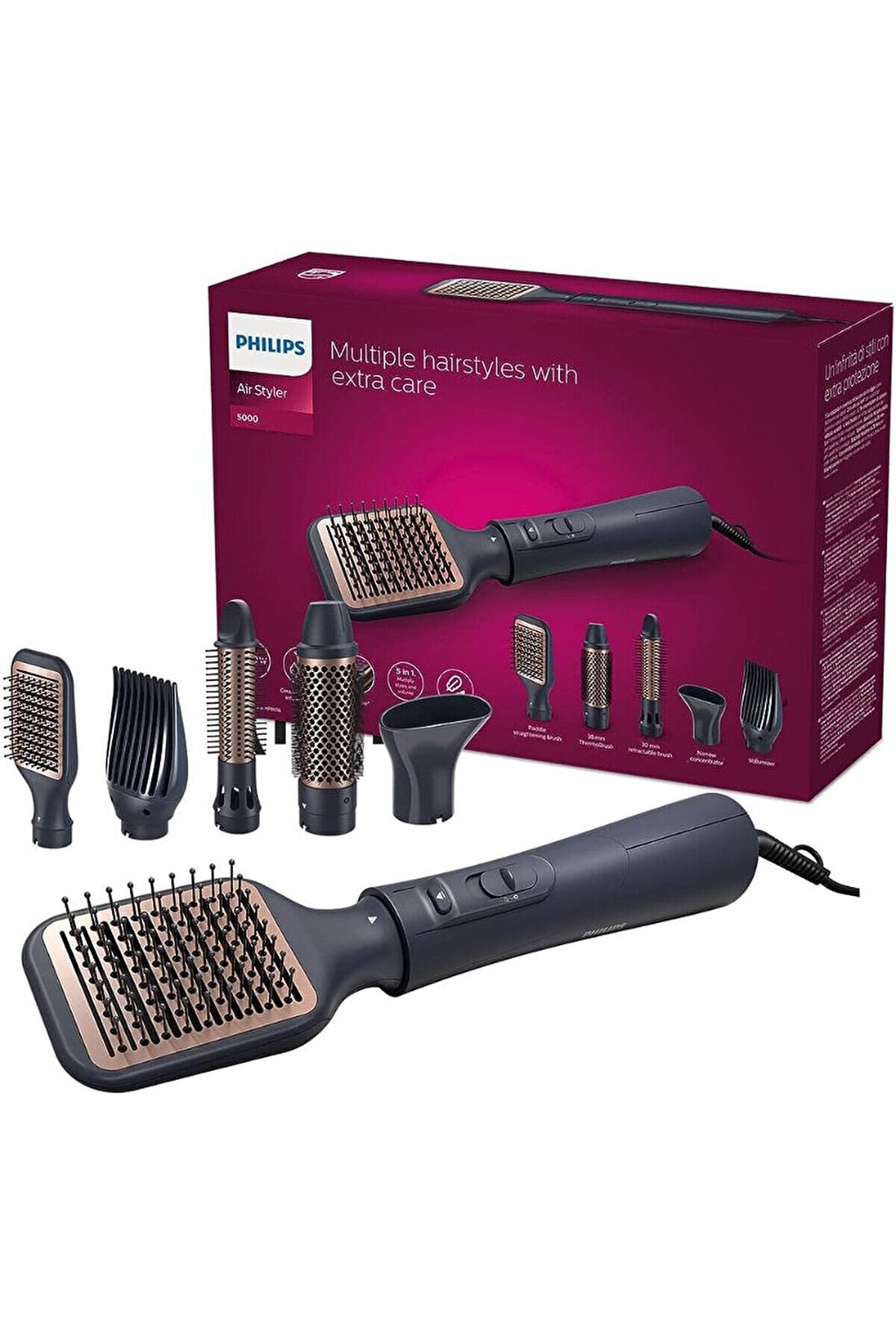Philips Saç Şekillendirici Tarak BHA530/00