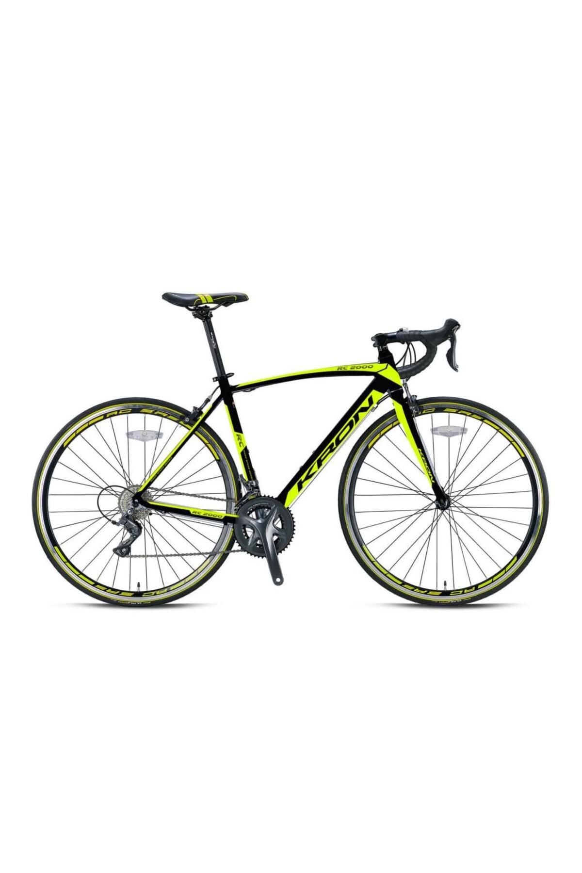 Kron Rc2000 Yol Yarış Bisikleti Siyah-neon Sarı 52 Cm 2021 Model