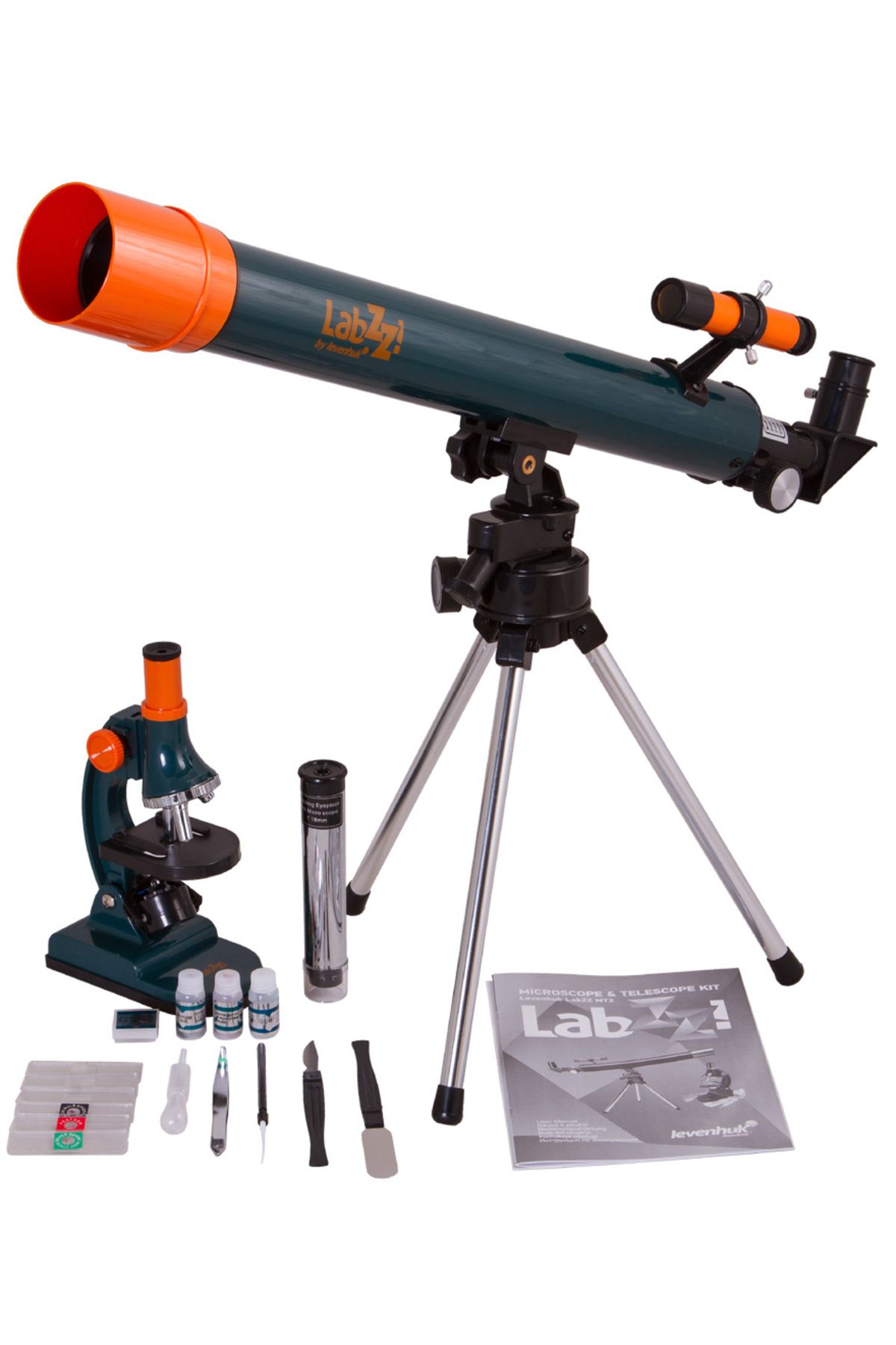 BOL ÇEŞİT BURADA Levenhuk LabZZ MT2 Mikroskop ve Teleskop Kiti (K0)