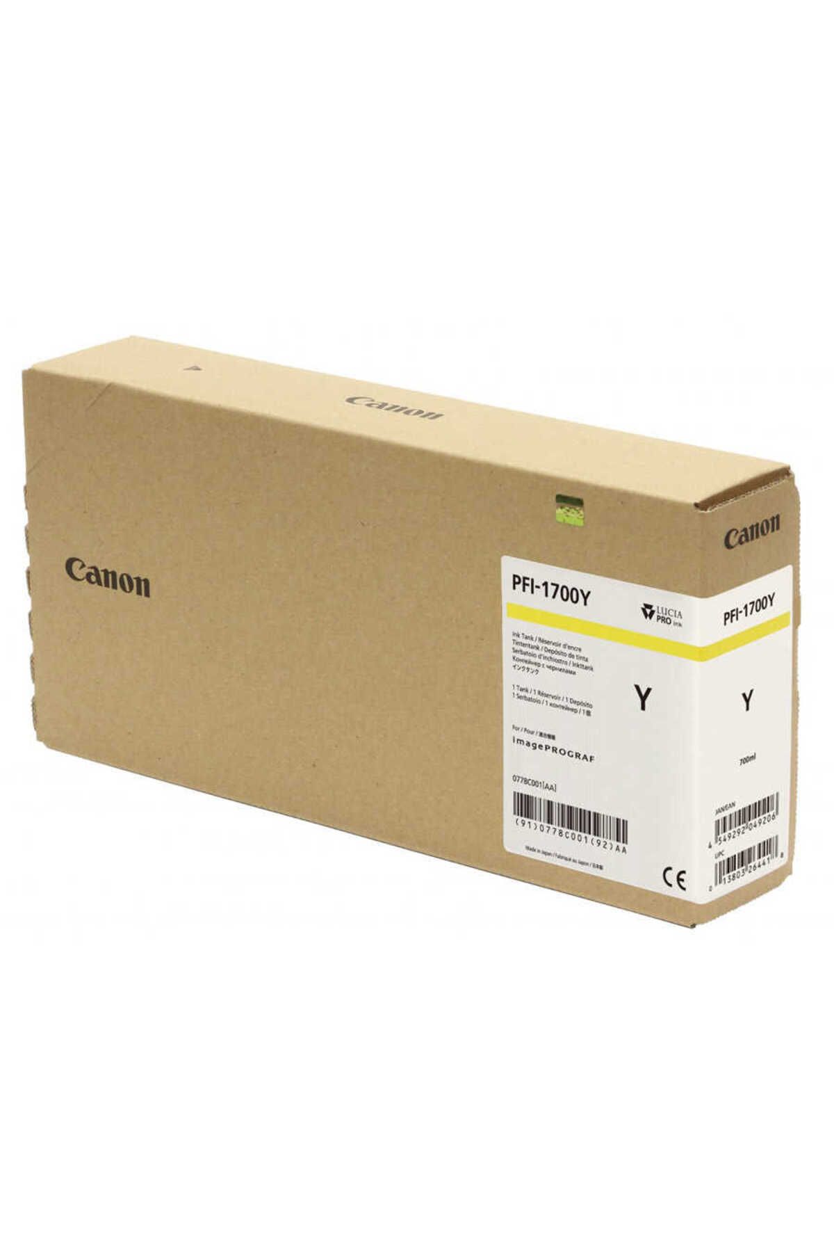 Canon Pfi-1700y/0778c001 Sarı Kartuş