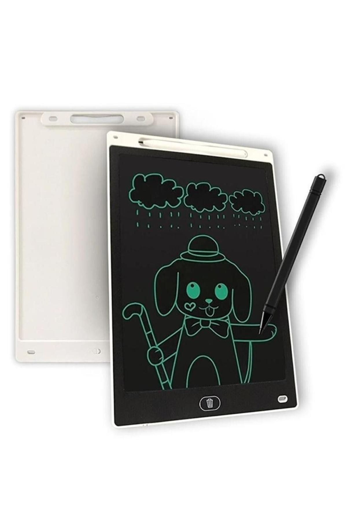 Blic 10 Inc Dijital Çocuk Yazı Tableti Lcd Çizim Tahtası Beyaz Btb-4