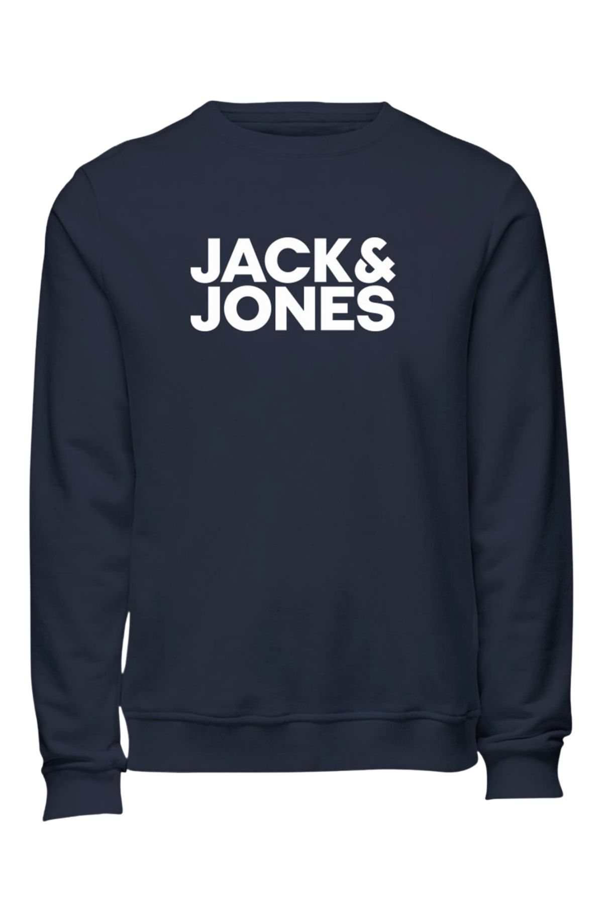 Jack & Jones Erkek Lacivert Sweatshirt 12190578-lacivert