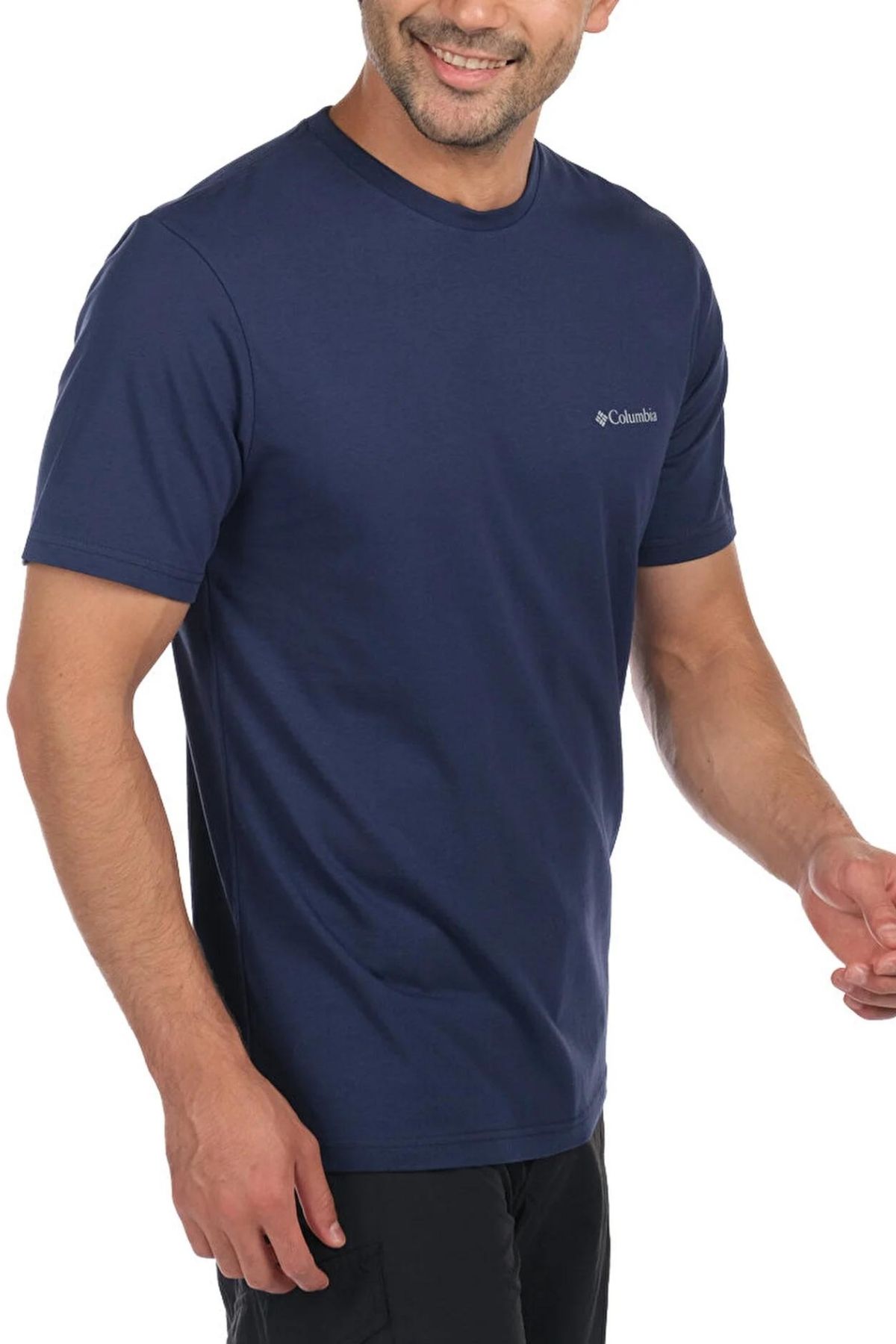 Columbia Erkek Mavi T-shirt 9110010464-464