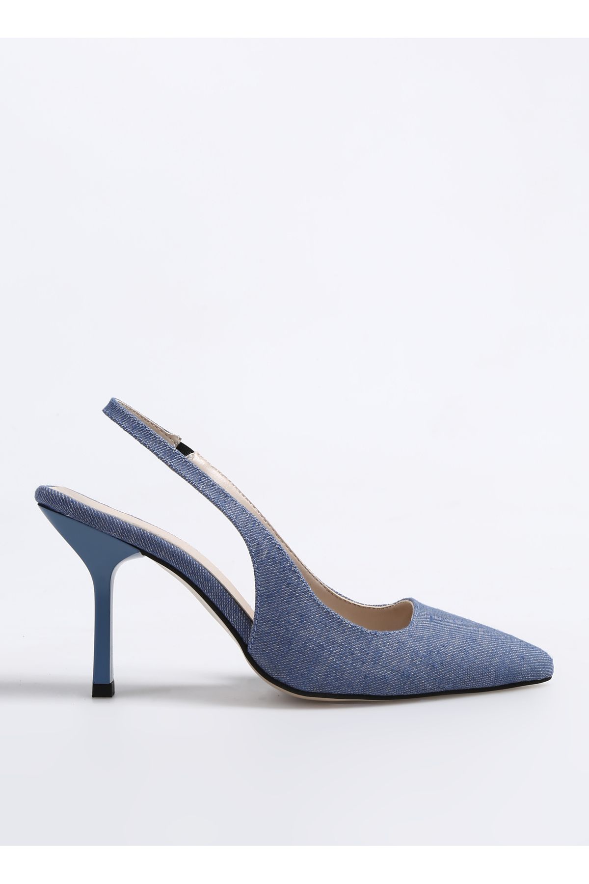 Fabrika Mavi Kadın Topuklu Ayakkabı LINOS DENIM